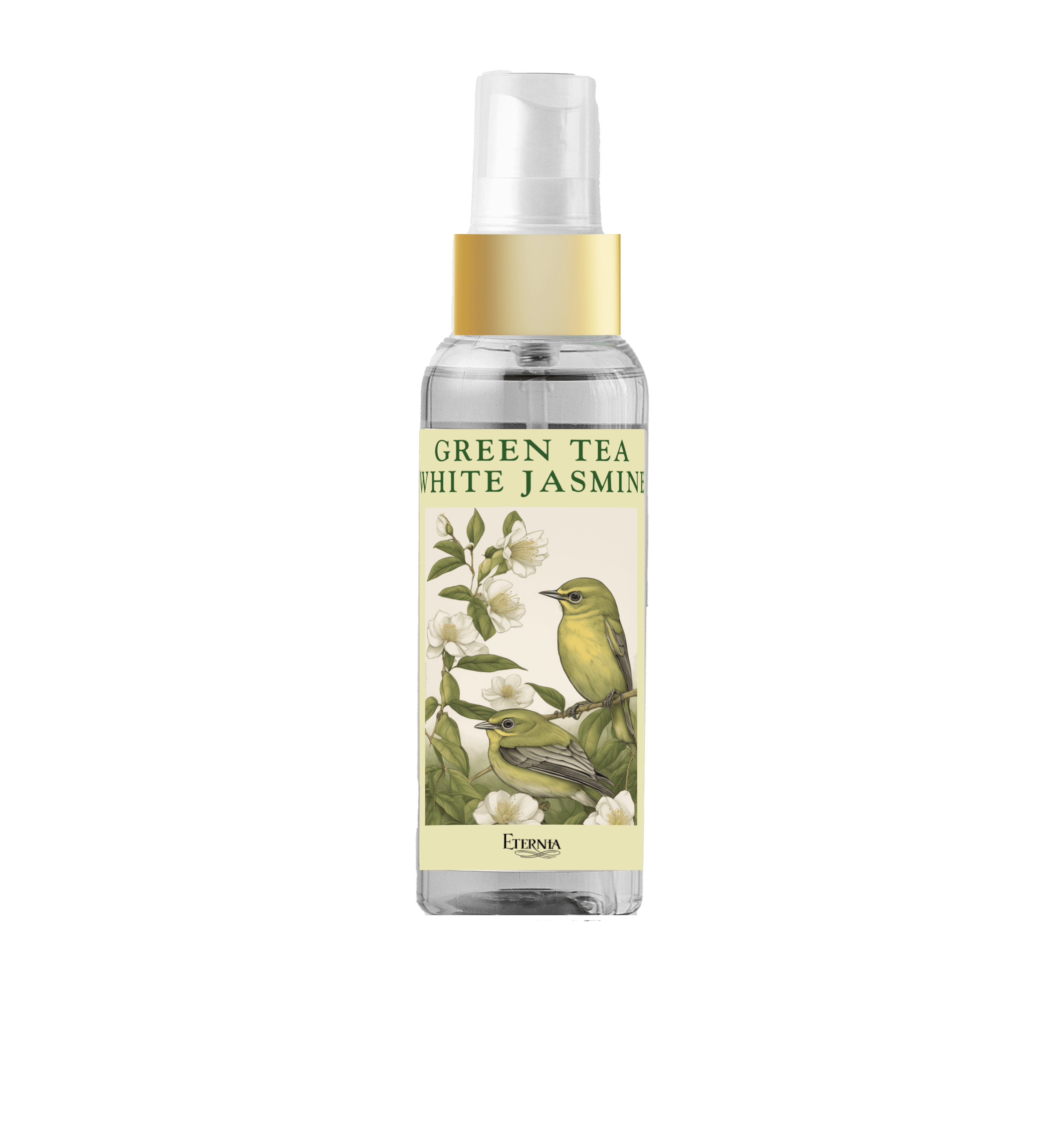Eternia® Green Tea Lemongrass – Herbal-Citrus Mist | Natural, Light & Revitalizing