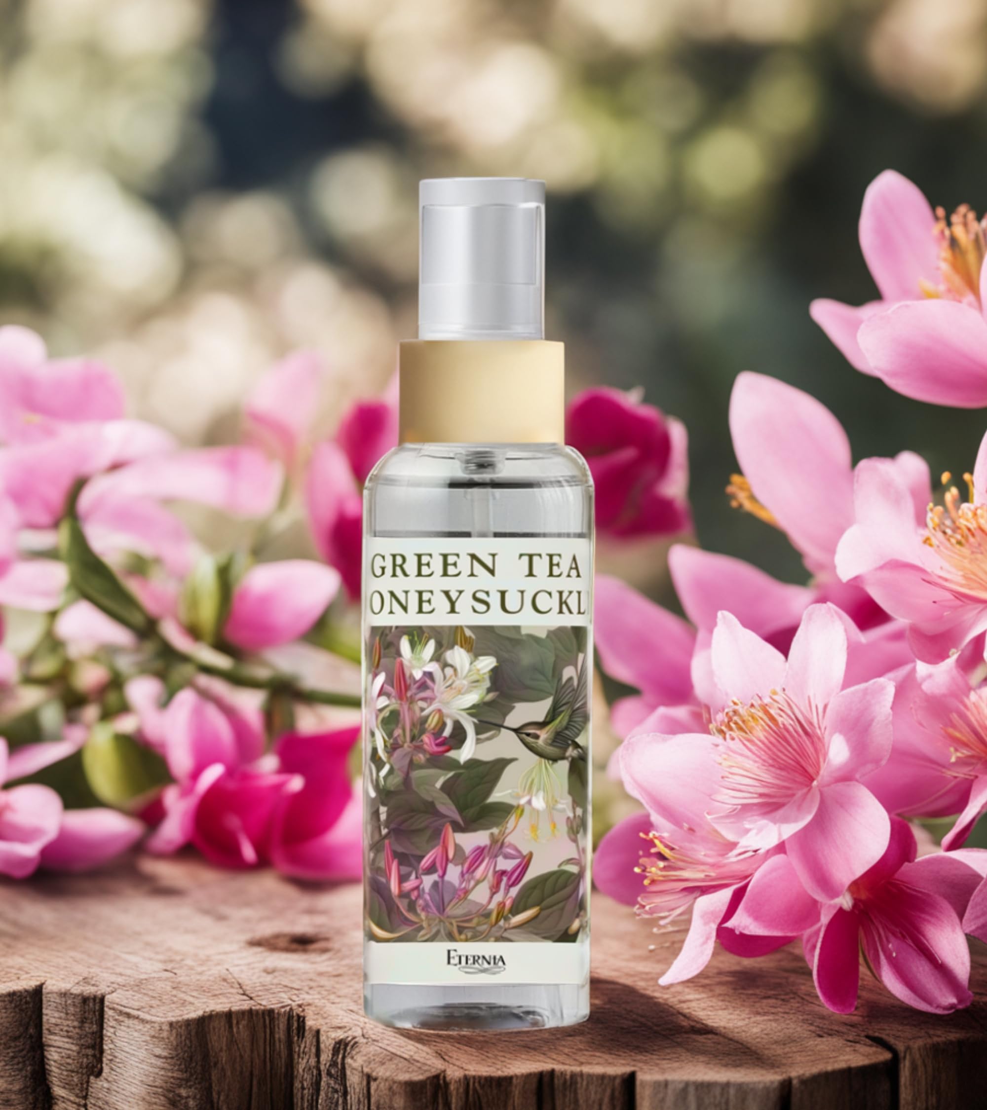Eternia® Green Tea Honeysuckle – Sweet Floral Green Tea Spray | Delicate, Dewy & Uplifting