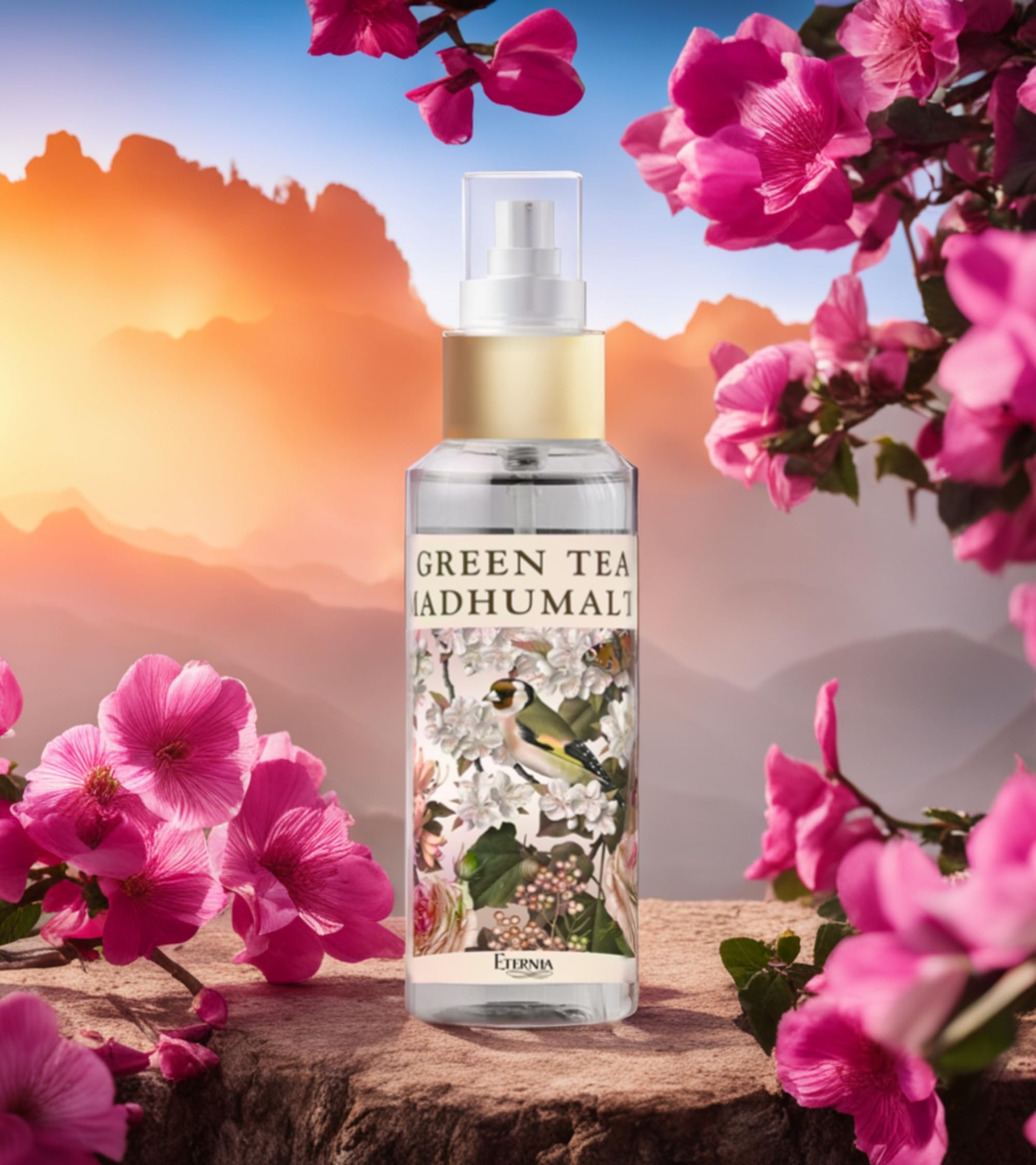 Eternia® Green Tea Madhumalti – Indian Wildflower Tea Perfume | Fresh, Climbing Blossom Aroma
