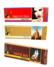 Eternia® Woodland Wonders Set Burning Incense Sticks | Long-Lasting Luxury Aromatic Agarbatti with Refreshing Soothing Fragrances | Pack of 3