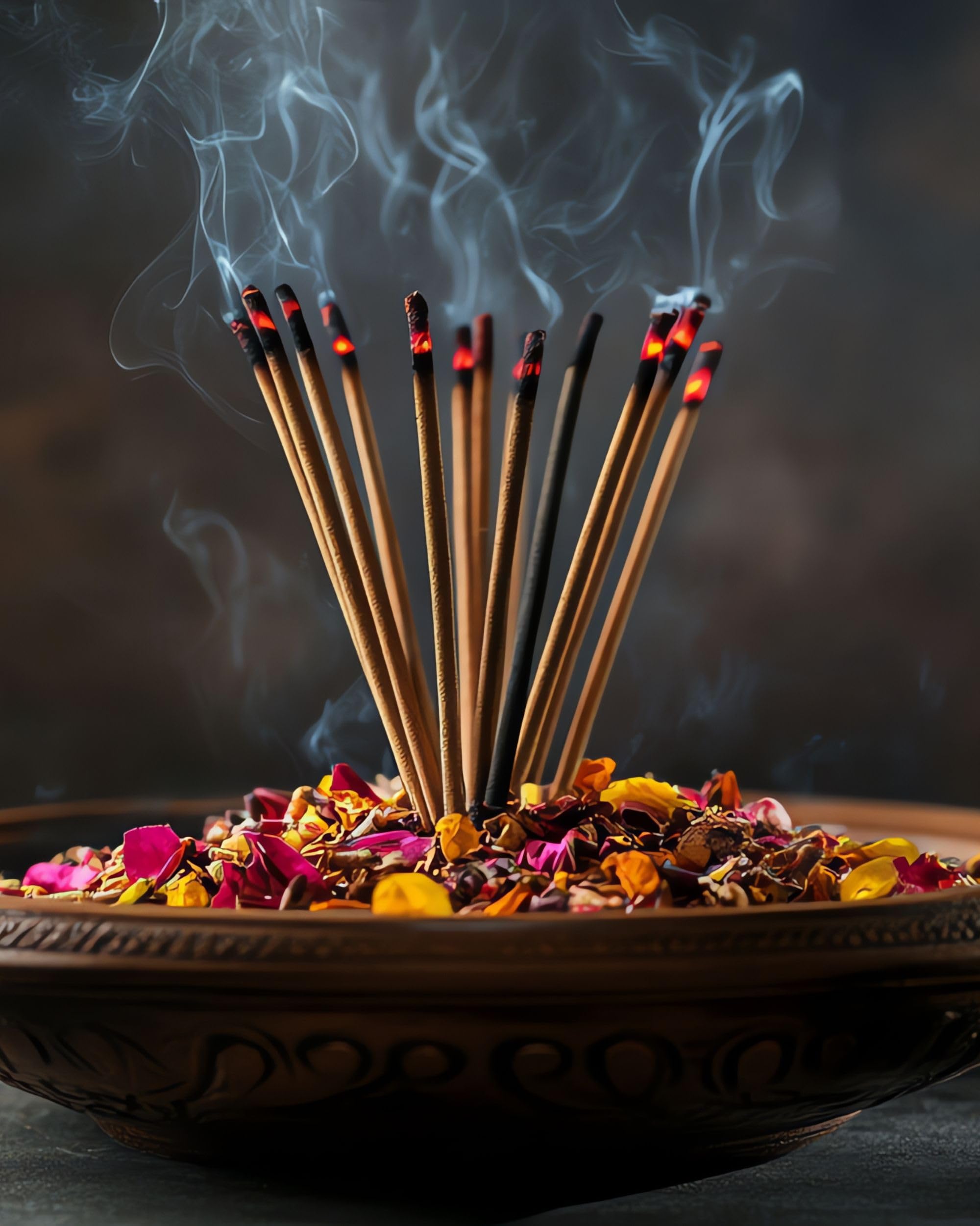 Eternia® Sunset Escape Set Burning Incense Sticks | Long-Lasting Luxury Aromatic Agarbatti with Refreshing Soothing Fragrances | for Men & Women | Pack of 3