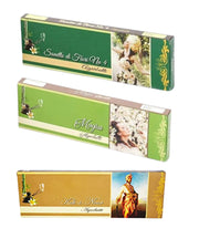 Eternia® Exotic Flora Set Burning Incense Sticks | Long-Lasting Luxury Aromatic Agarbatti with Refreshing Soothing Fragrances | For Men & Women | Pack of 3