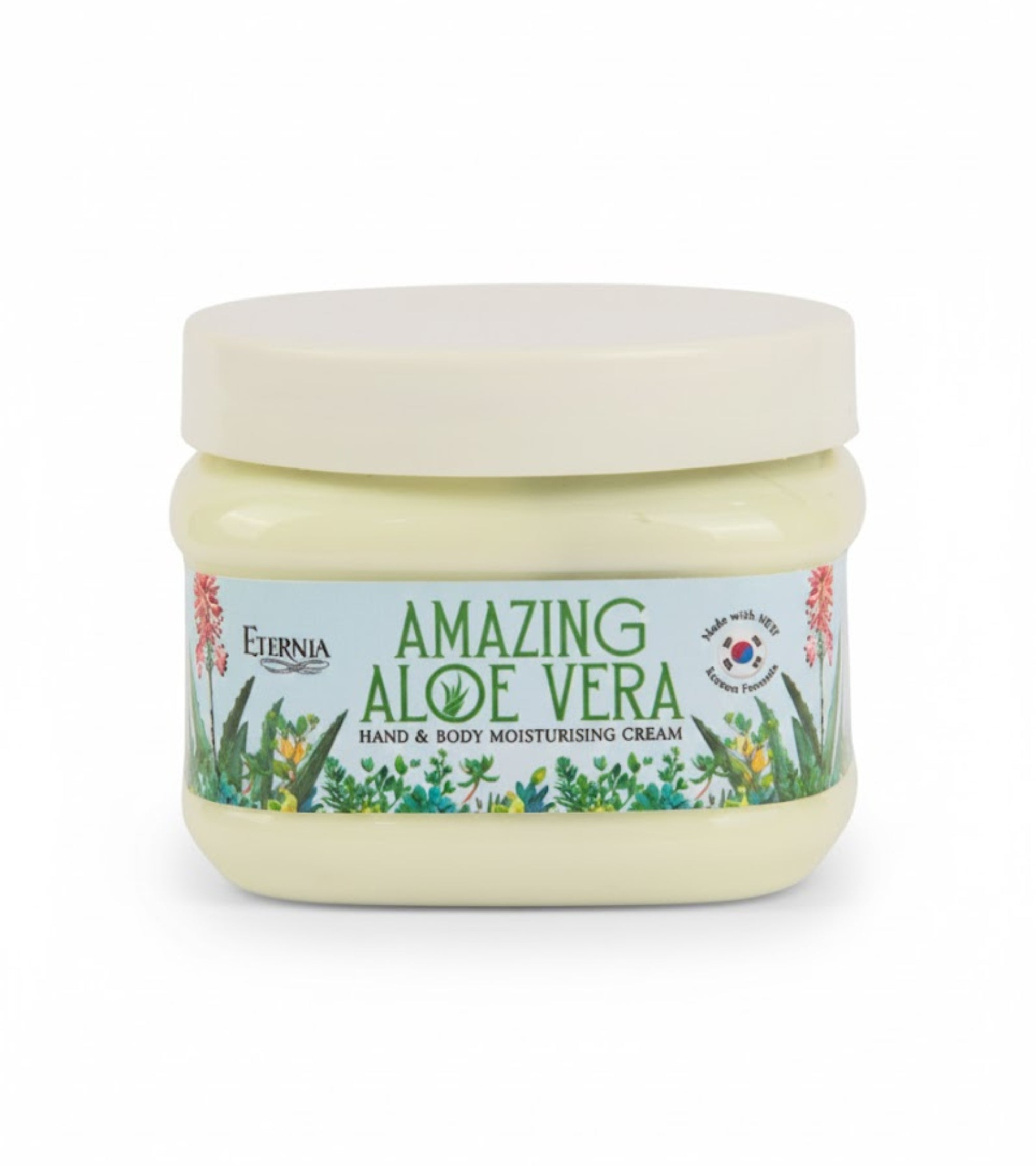 Eternia® Aloe Vera Hand & Body Lotion – Deep Hydration Moisturizer for Soft, Smooth & Nourished Skin | Lightweight Daily Skin Care