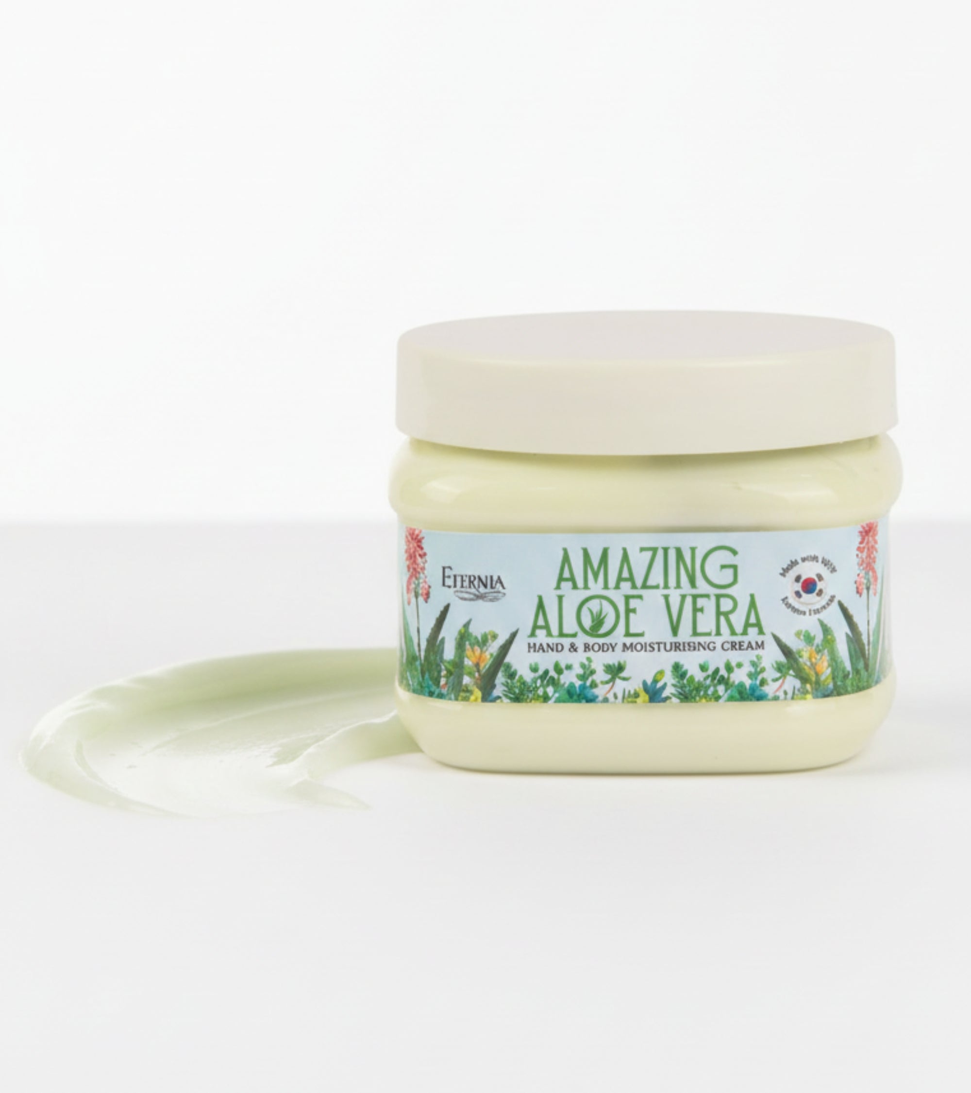Eternia® Aloe Vera Hand & Body Lotion – Deep Hydration Moisturizer for Soft, Smooth & Nourished Skin | Lightweight Daily Skin Care