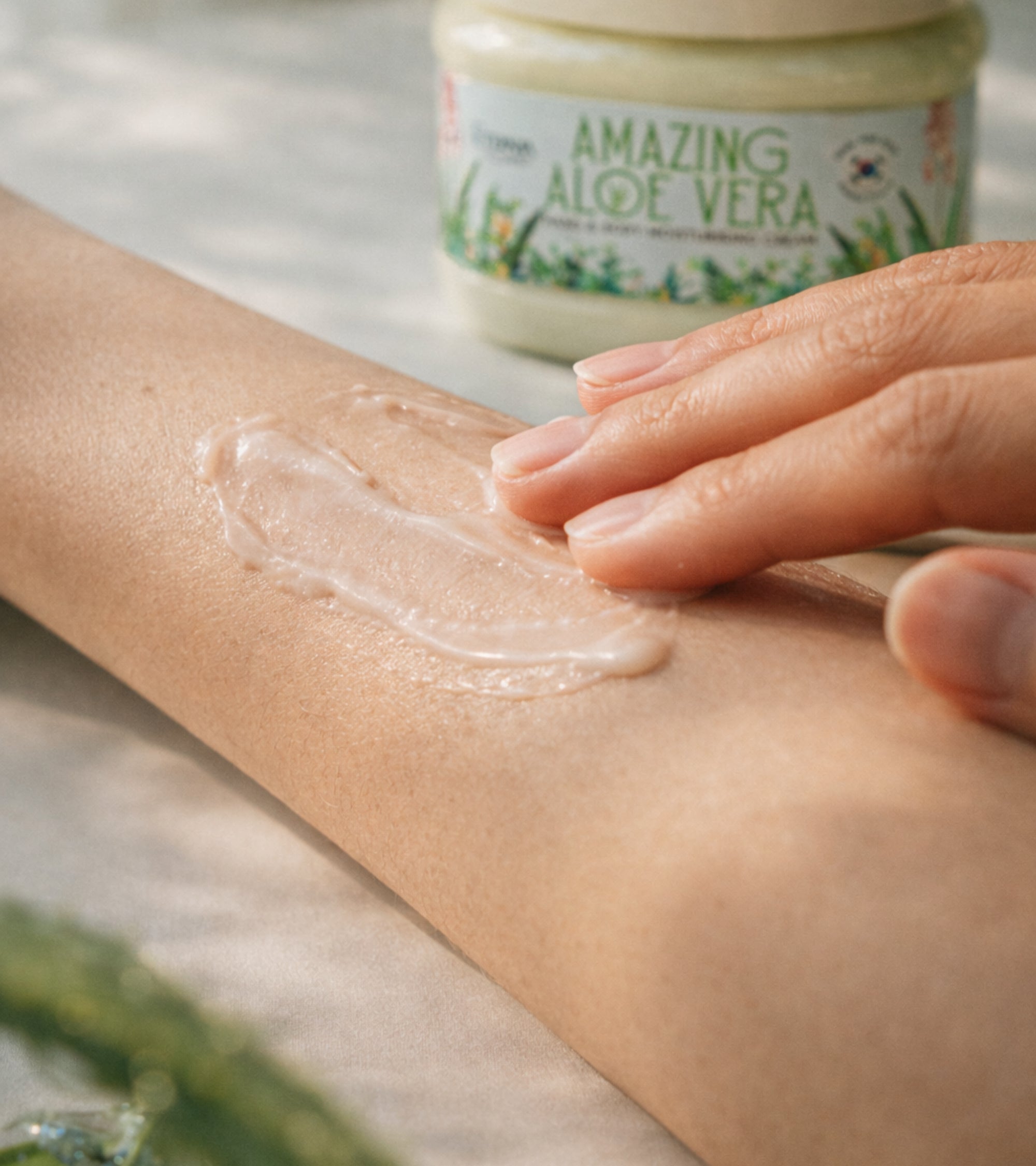 Eternia® Aloe Vera Hand & Body Lotion – Deep Hydration Moisturizer for Soft, Smooth & Nourished Skin | Lightweight Daily Skin Care
