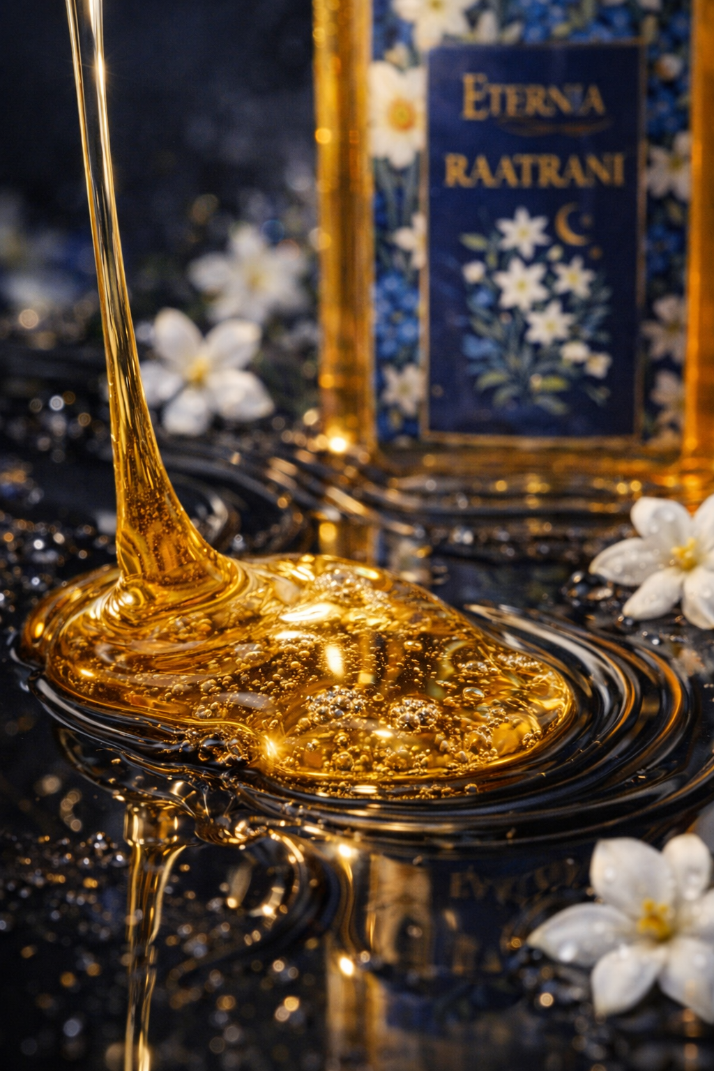Eternia® Raatrani Shower Gel – Night Bloom Fragrance | Hydrating Body Wash for Soft, Fresh Skin