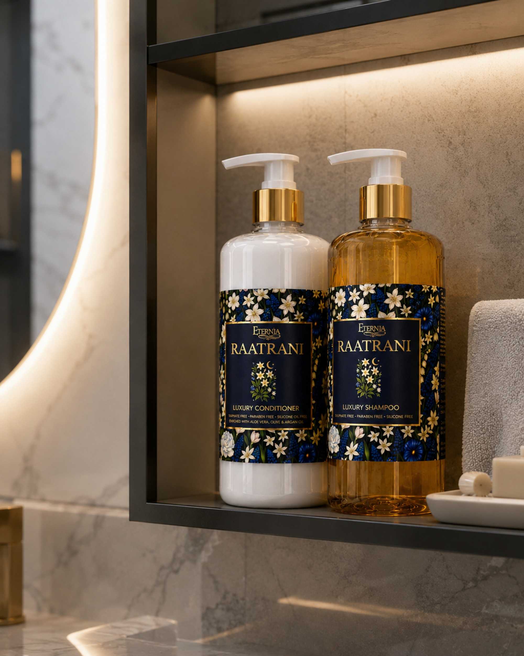 Eternia® Raatrani Luxury Shampoo & Conditioner Duo | 500ml Each