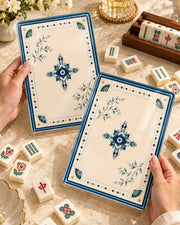 Premsons® Mahjong Shufflers Set of 2, Evil Eye, 5.25 x 7.75 Inch