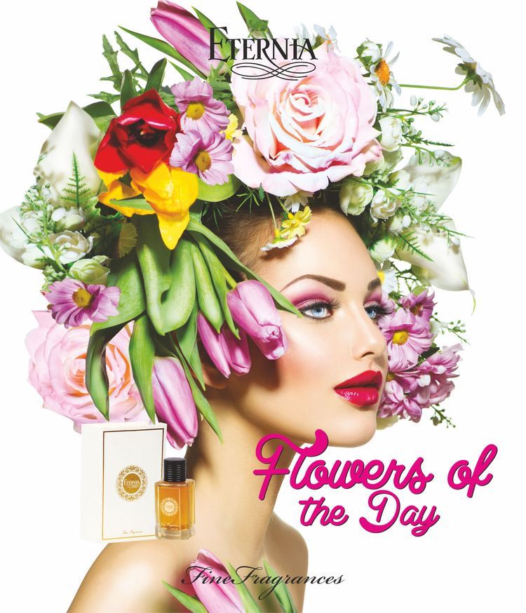 Eternia® Flowers of the Day Eau de Parfum - Long Lasting Fragrance - 100 ml