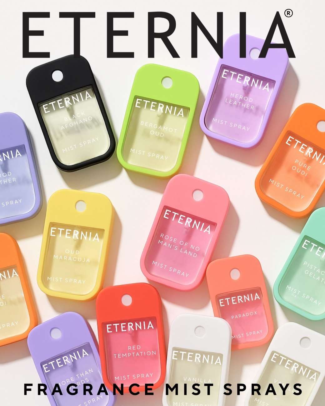 Eternia® Rose of No Man’s Land Perfume Mist Spray – Soft Rose, Raspberry & Amber | Long-Lasting 50ml Fragrance Spray
