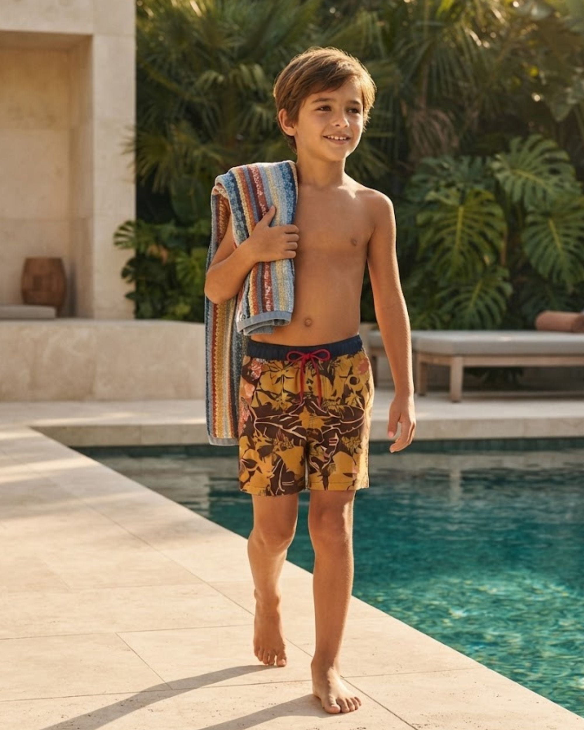 Premsons® Boys' Swim Shorts for Kids – Lightweight, Comfortable & Quick-Dry Swimwear for Beach, Pool, Water Play & Holidays