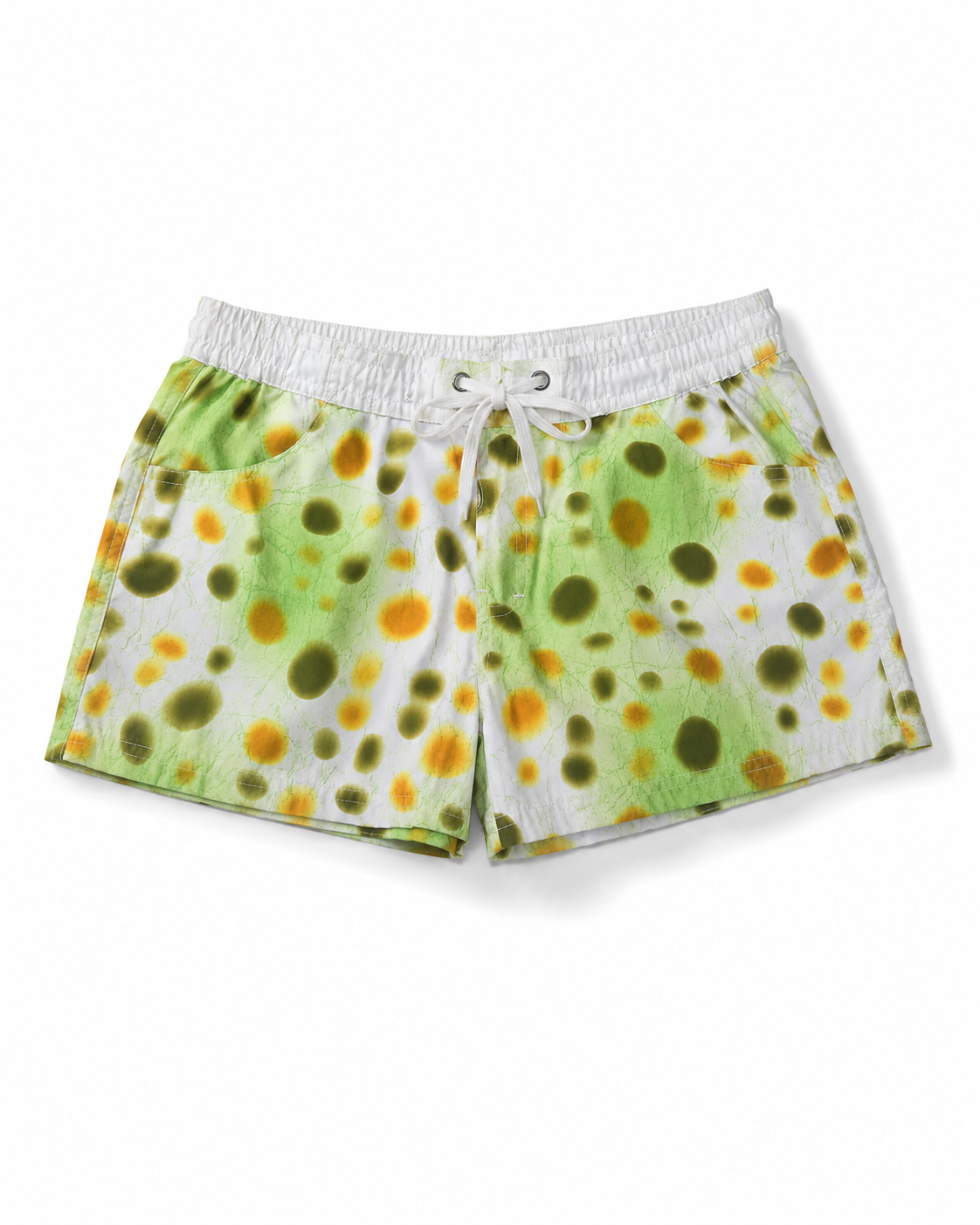 Premsons® Boys’ Green Printed Swim Shorts – Quick-Dry Beach & Pool Shorts with Drawstring | Ages 10–12 Years