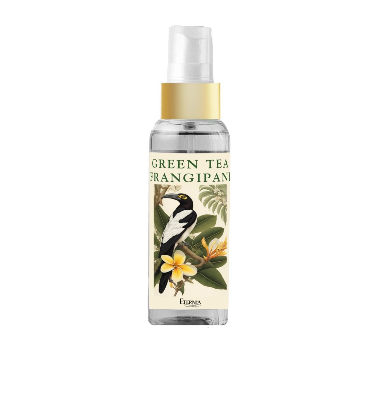 Eternia® Green Tea Frangipani – Exotic Floral Tea Mist | Tropical, Creamy & Light