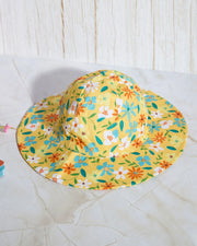 Premsons® Summer Flowers Girls’ Pretty Hat– Adjustable & Lightweight Cap for Kids’ Travel, Outdoor Adventures & Sports