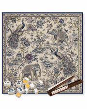 Premsons Heritage Mahjong Mat – 33 x 33 inch Large Table Game Mat