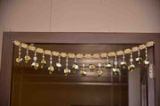 Premsons® Golden Bead Floral Toran – Door & Wall Decoration for Indian Festivals