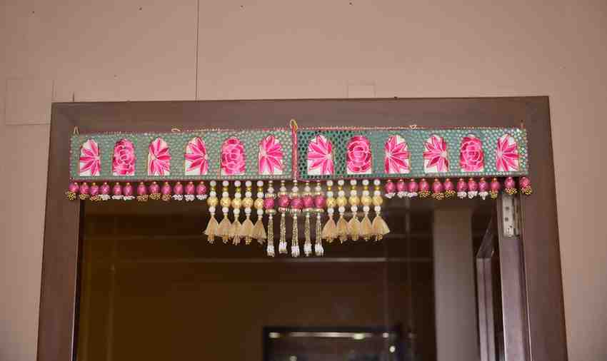 Premsons® Bright Floral Toran – Traditional Indian Door Hanging