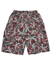 Premsons® Men's Striped Swim Shorts with Pockets, Adjustable Drawstring, Quick-Dry Fabric & Comfortable Fit – Beach & Pool Wear - Black - Free Size