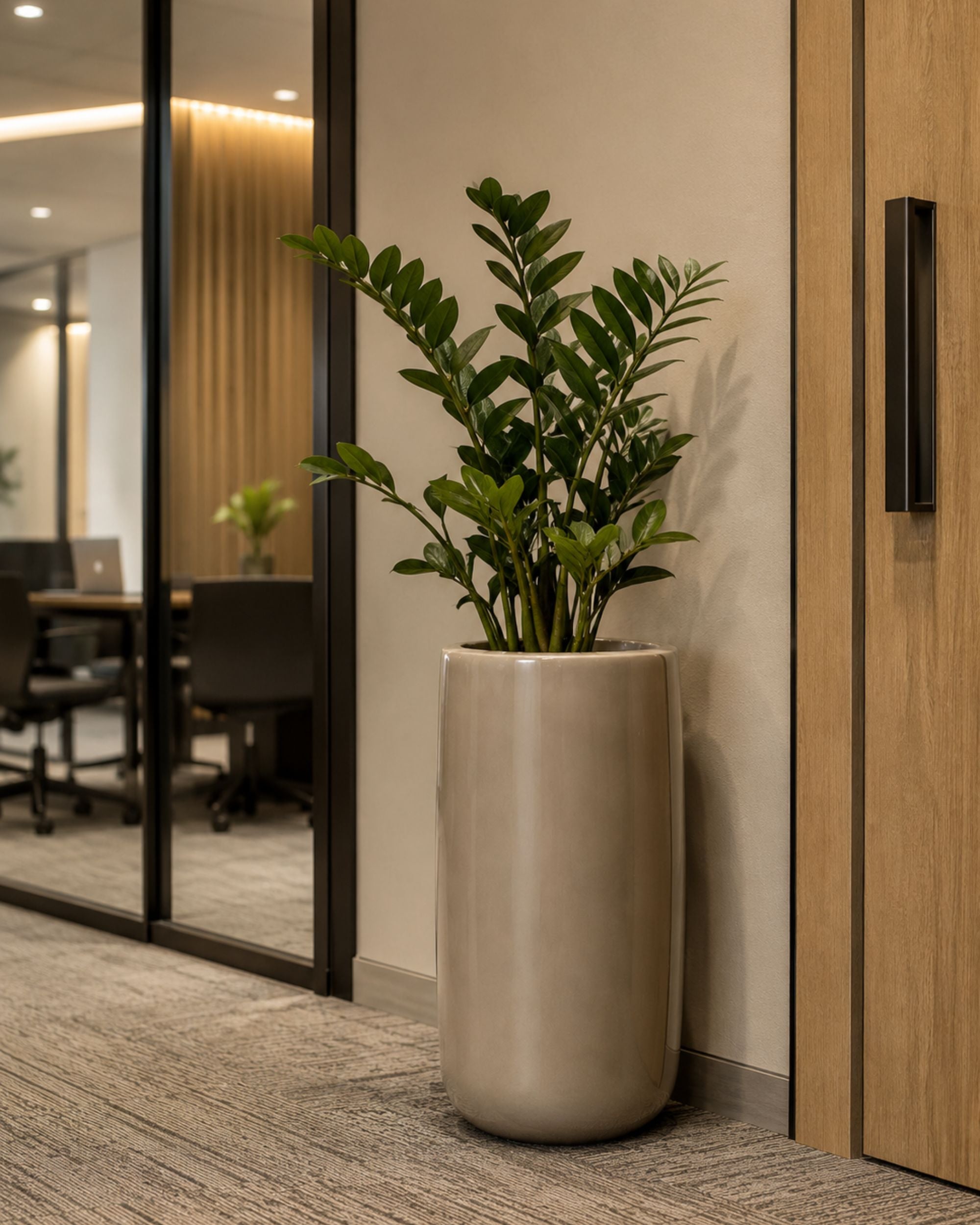 Premsons® Large Beige Planter for Indoor Plants