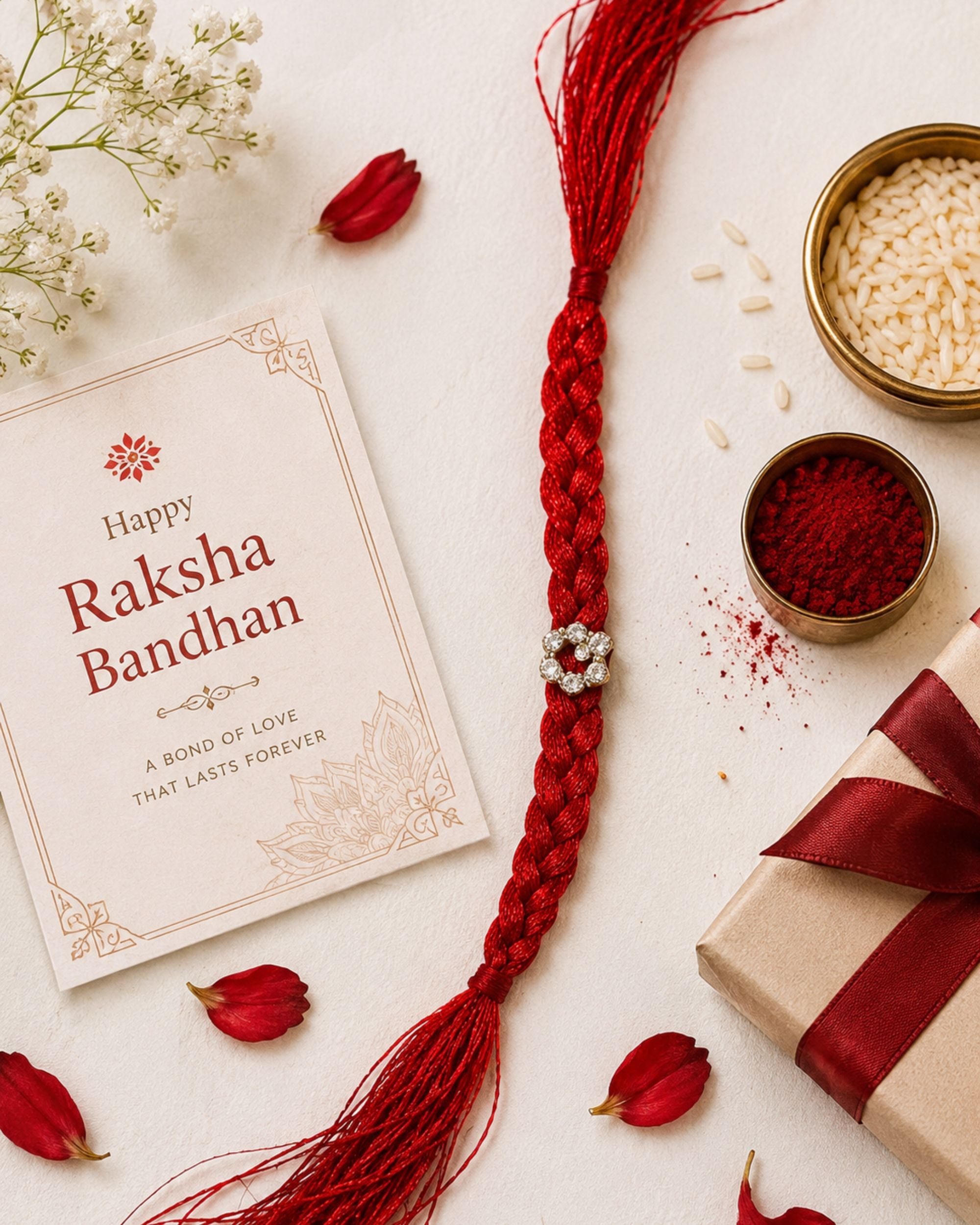 Premsons Alphabet Q Rakhi for Brother | Personalized Initial Letter Raksha Bandhan Rakhi