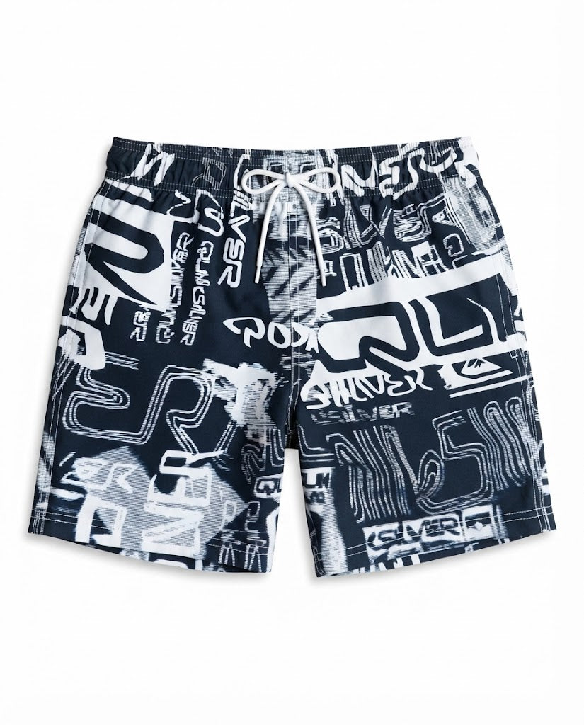 Premsons® Kids Boys Printed Swim Shorts – Quick-Dry Beach & Swimming Trunks with Elastic Waist & Drawstring