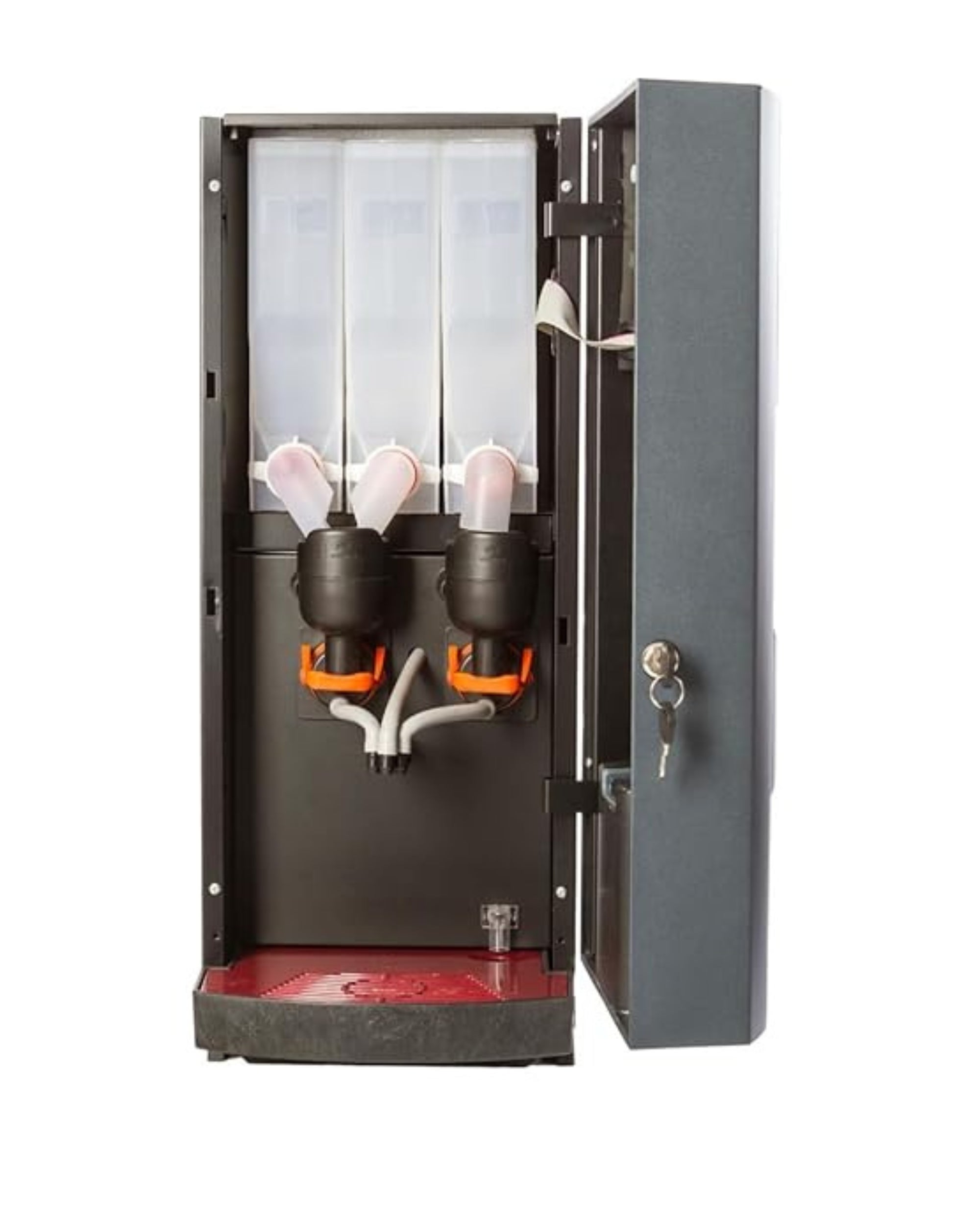 GODREJ VENDING Minifresh 3300 Smart Coffee and Tea Vending Machine, 3 Canister Premix System, Digital Display, Ideal for Home & Office, Black