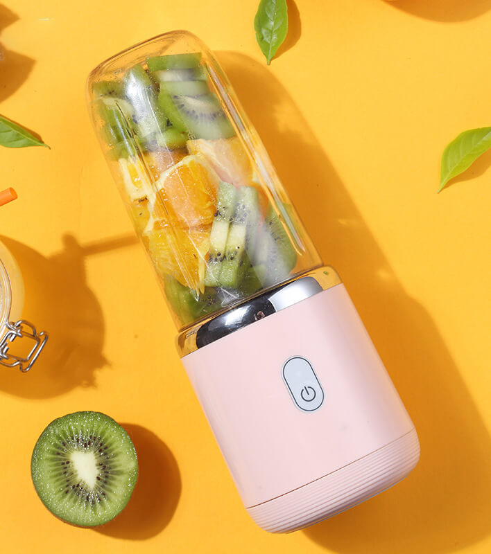 Mix & Go® USB Rechargeable Portable Mini Juicer Blender | Small Size Blender for Smoothies, Juices, Shakes | Compact & Travel Friendly