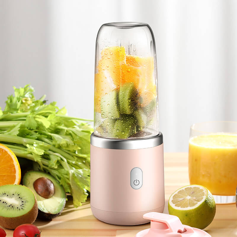 Mix & Go® USB Rechargeable Portable Mini Juicer Blender | Small Size Blender for Smoothies, Juices, Shakes | Compact & Travel Friendly