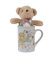 Premsons® Gift Combo – Ceramic Coffee Mug with Teddy Bear Keychain for Siblings | Thoughtful Gift Edition for Brother & Sister – Ideal for Tea, Coffee, Milk & More