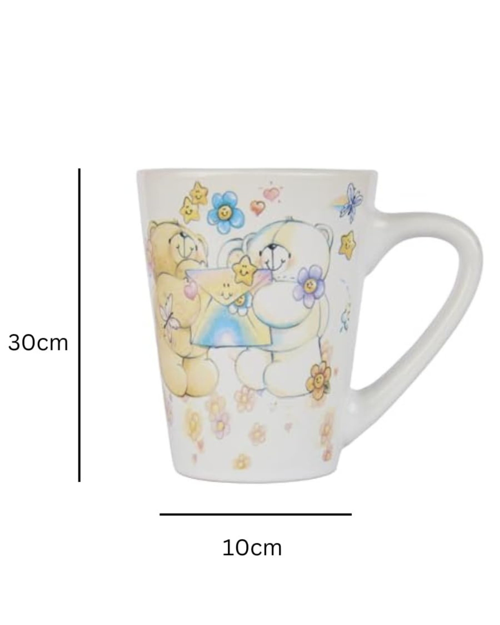 Premsons® Gift Combo – Ceramic Coffee Mug with Teddy Bear Keychain for Siblings | Thoughtful Gift Edition for Brother & Sister – Ideal for Tea, Coffee, Milk & More