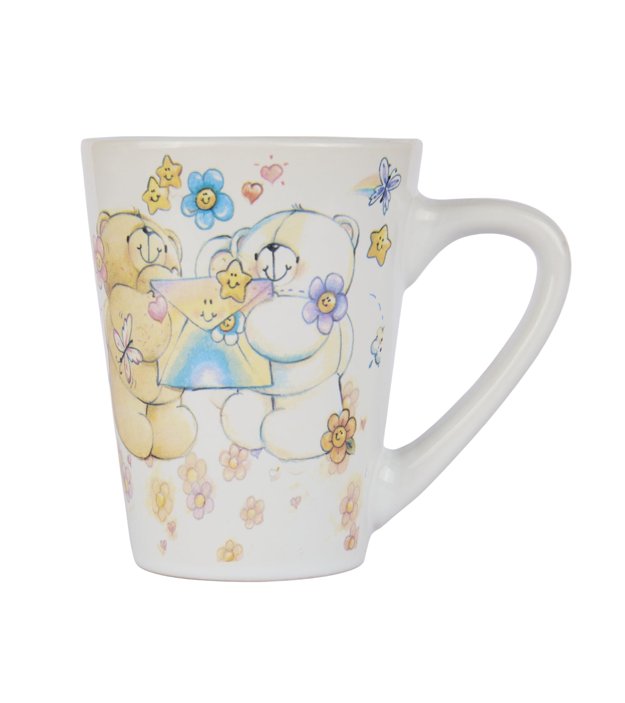 Premsons® Gift Combo – Ceramic Coffee Mug with Teddy Bear Keychain for Siblings | Thoughtful Gift Edition for Brother & Sister – Ideal for Tea, Coffee, Milk & More
