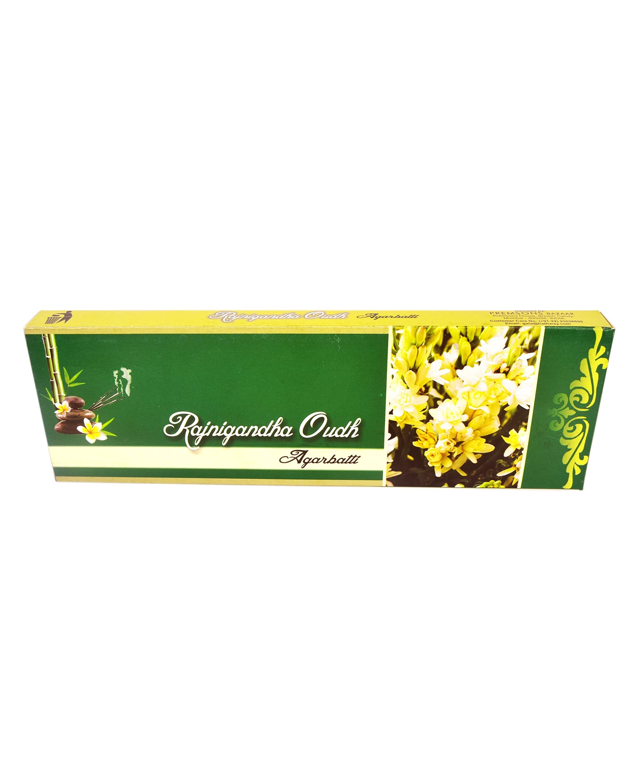 Eternia® Rajnigandha Oudh Scent of Burning Incense Sticks Different Fragrances for Aromatic Environment - Agarbatti- (Pack of-3)