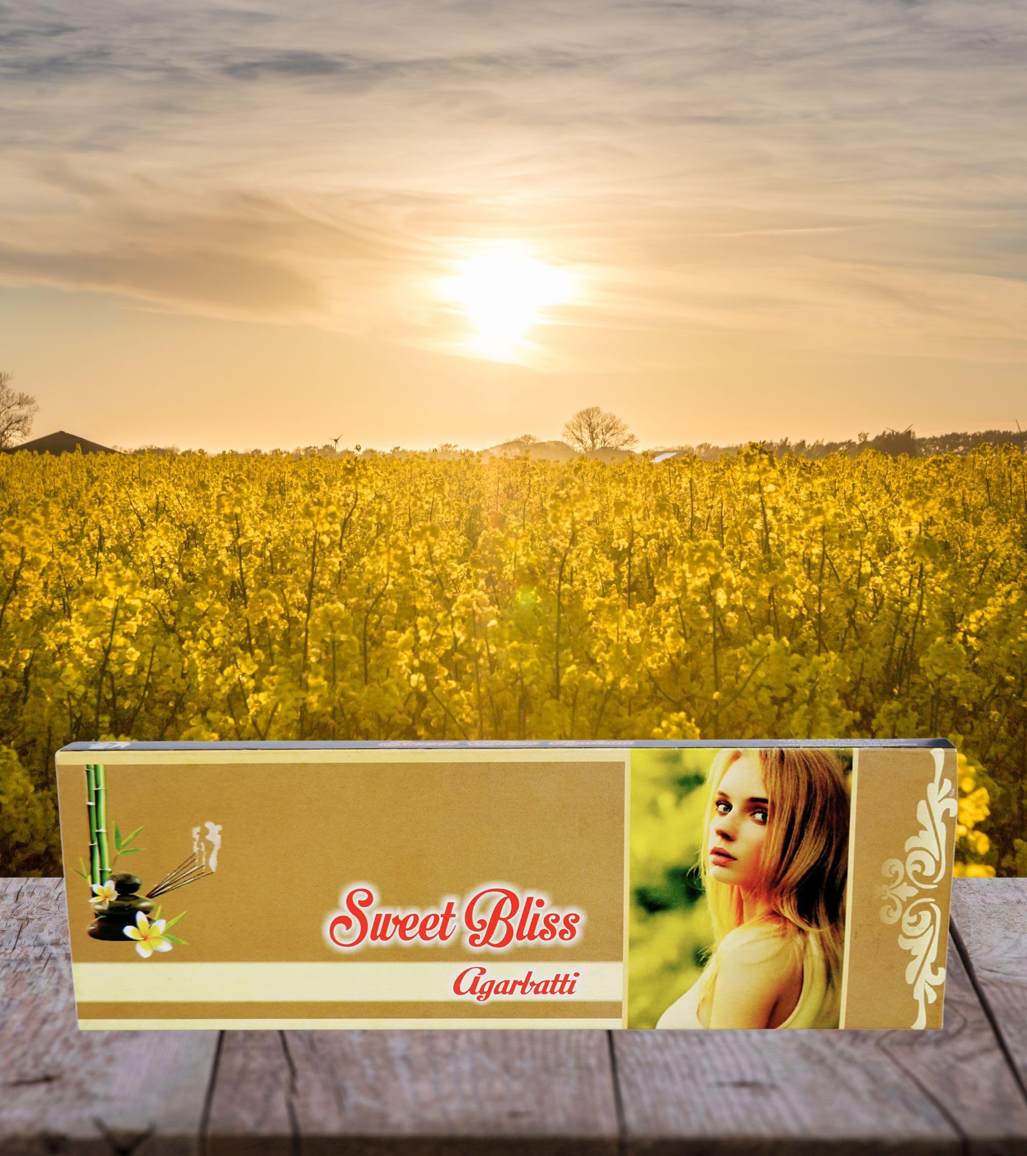 Eternia® Sweet Bliss Burning Incense Sticks with Fragrances for Aromatic Environment and Meditation - Agarbatti- (Pack of-3)