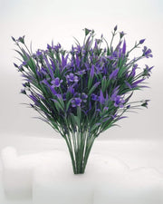 Premsons® Premium Artificial Flower Arrangement – Beautiful, Realistic Purple Flowers for Elegant Indoor & Outdoor Decoration | Perfect for Home, Office, Living Room, Balcony, Events & Parties