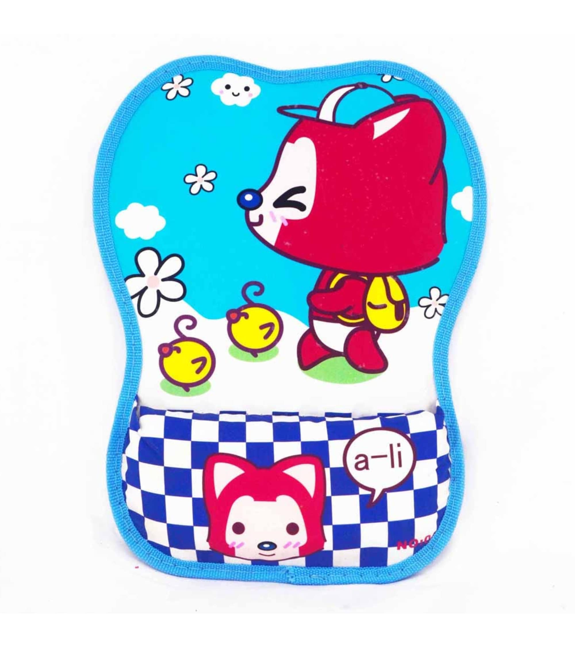 Premsons® Baby Fox Mouse Pad with Wrist Support, Ergonomic Gaming Mouse Pad Pain Relief, Portable Comfortable Mousepad for Computer, Laptop, Office & Home