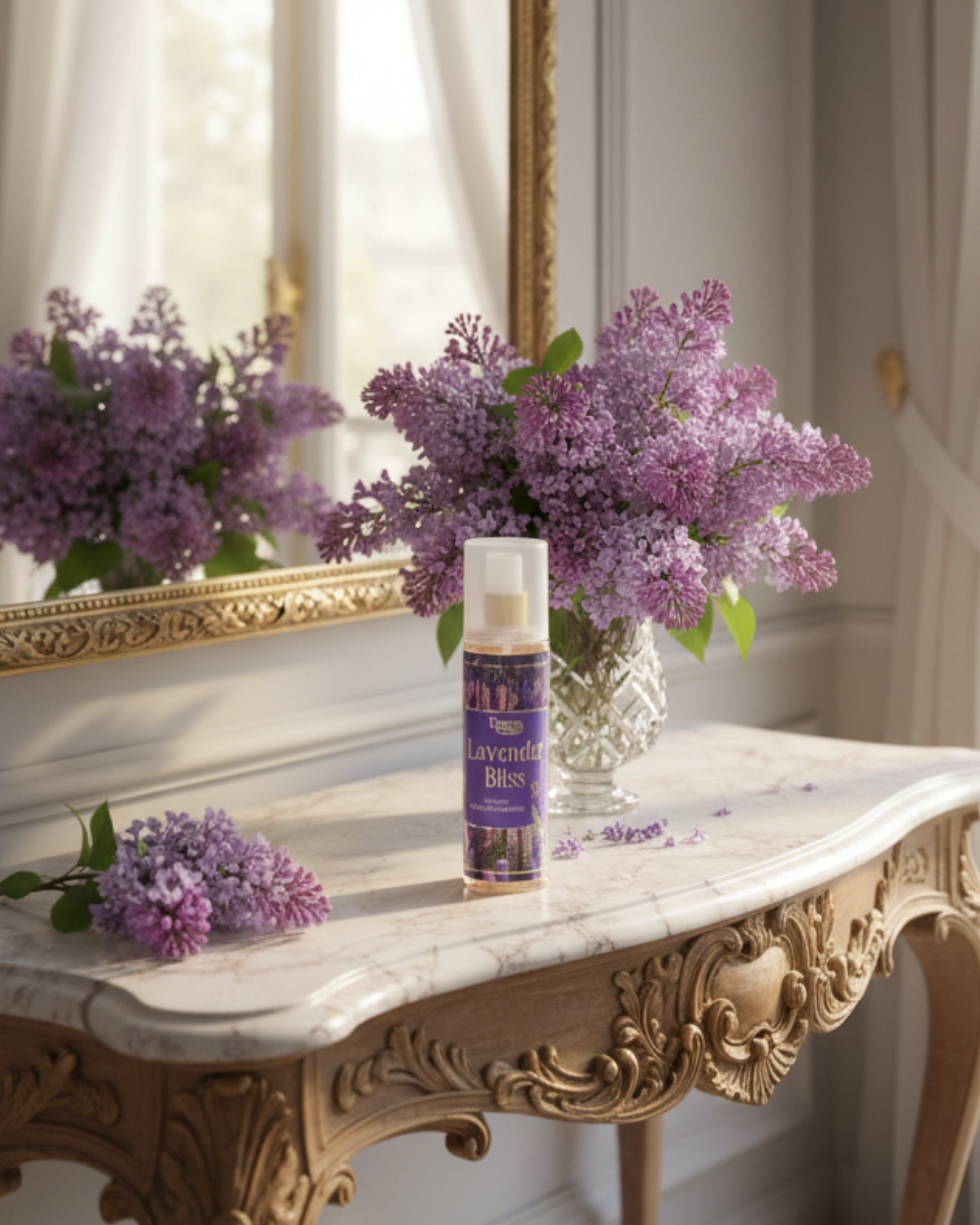 Eternia® Lavender Bliss Room Spray – Calming Floral Aroma | Long-Lasting Air Freshener for Home, Bedroom & Office – 200ml
