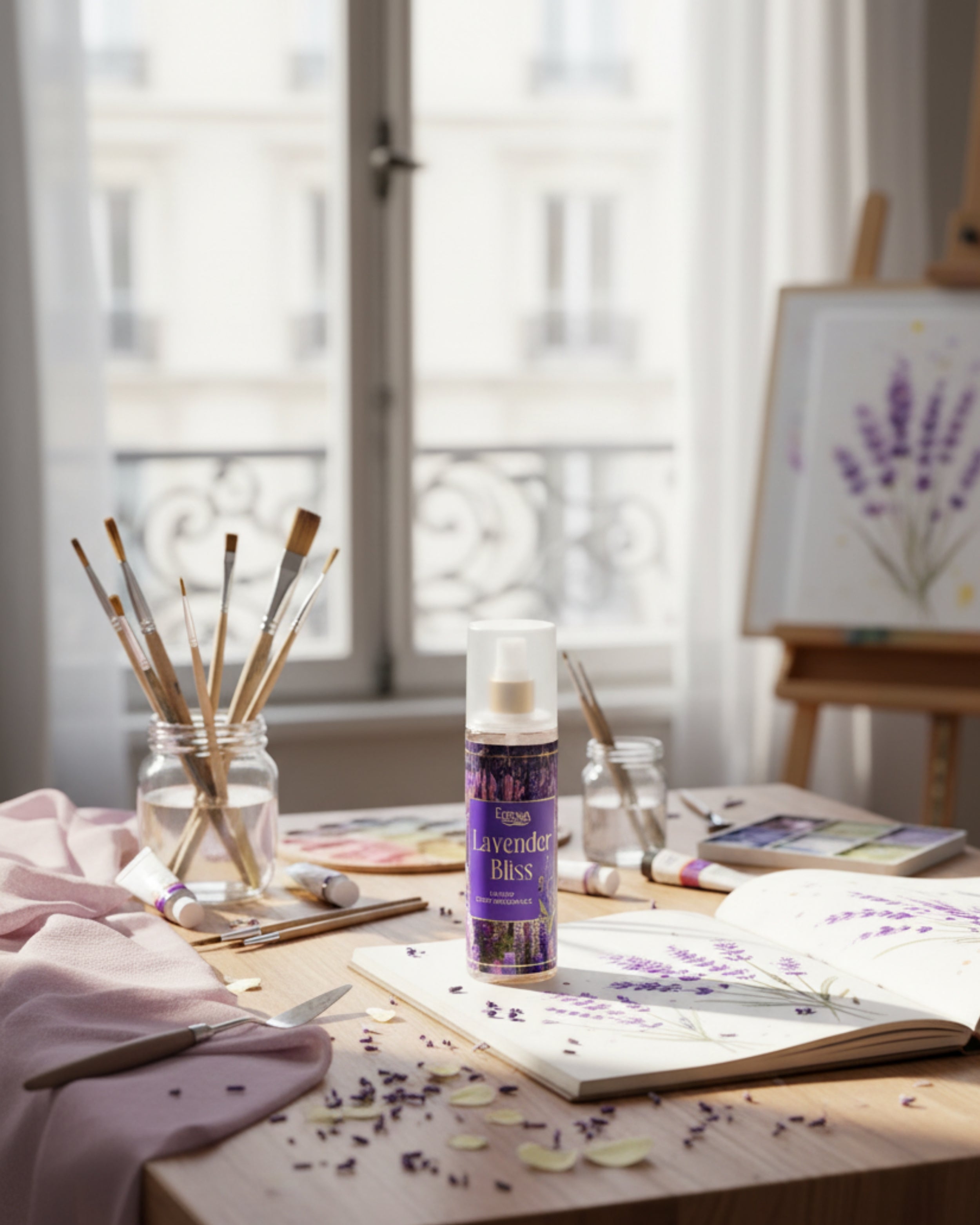 Eternia® Lavender Bliss Room Spray – Calming Floral Aroma | Long-Lasting Air Freshener for Home, Bedroom & Office – 200ml