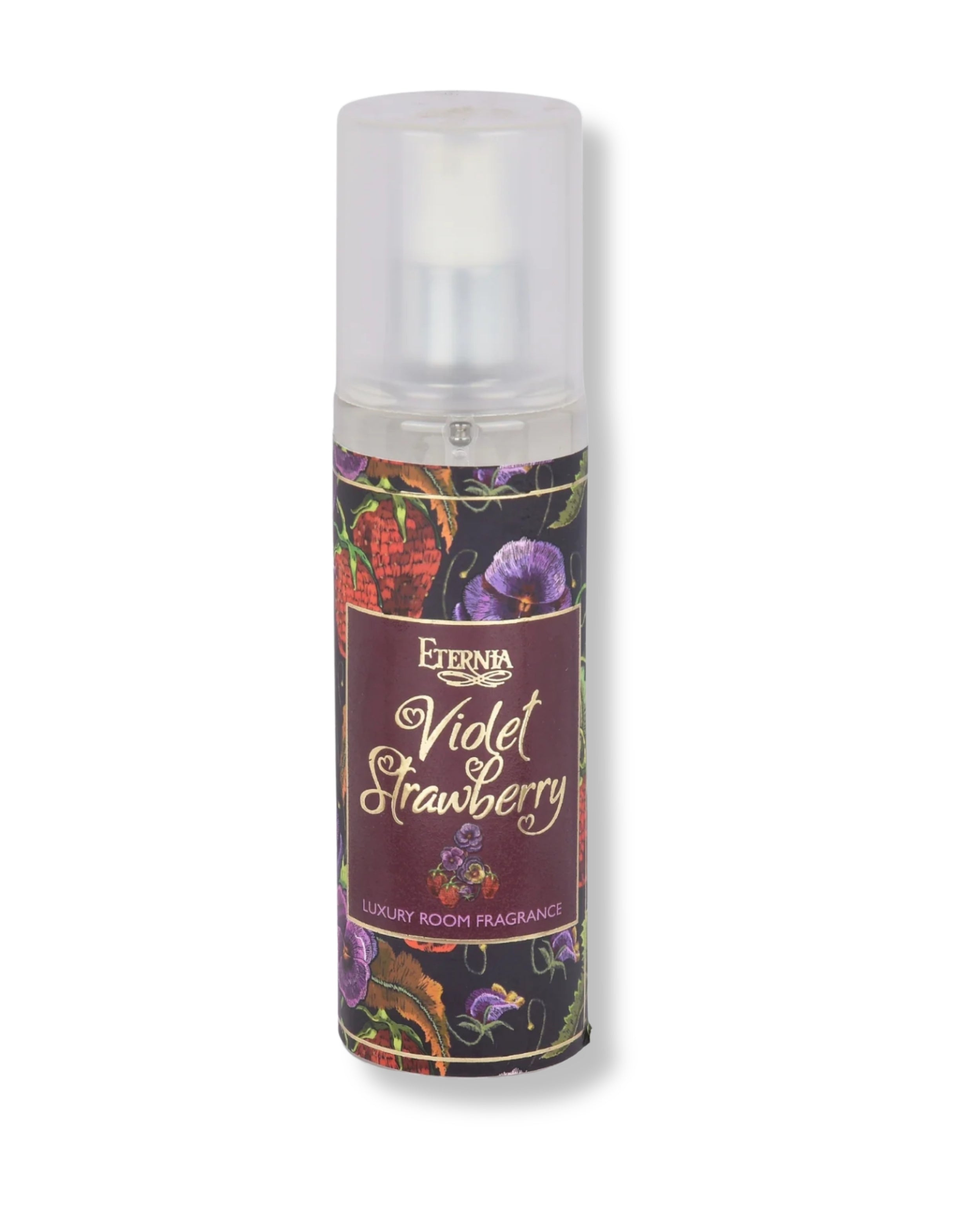 Eternia® Violet Strawberry Luxury Room Spray – Delightful Floral Fruity Fragrance Mist | Refreshing & Long-Lasting Scent for Elegant Spaces – 200ml