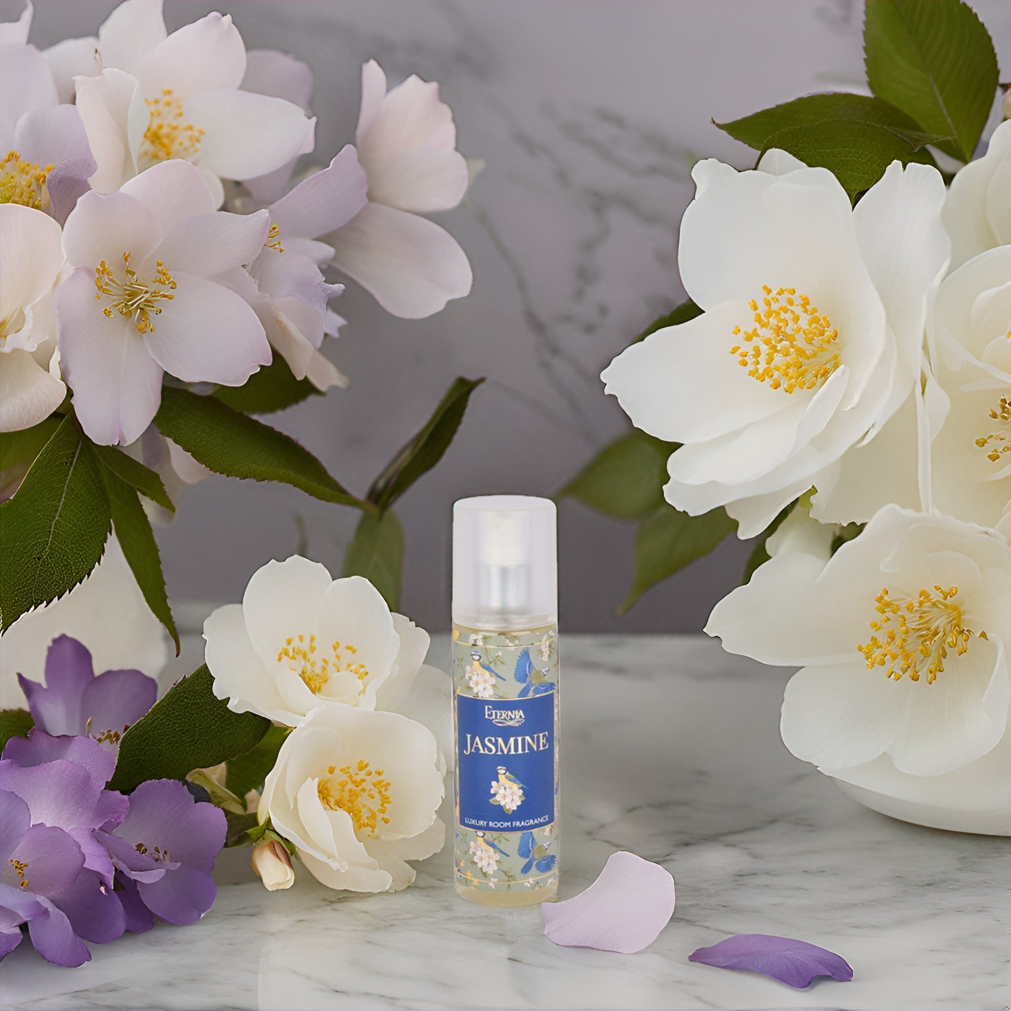 Eternia® Jasmine Room Spray – Refreshing Floral Aroma | Long-Lasting Air Freshener for Home, Bedroom & Office – 200ml