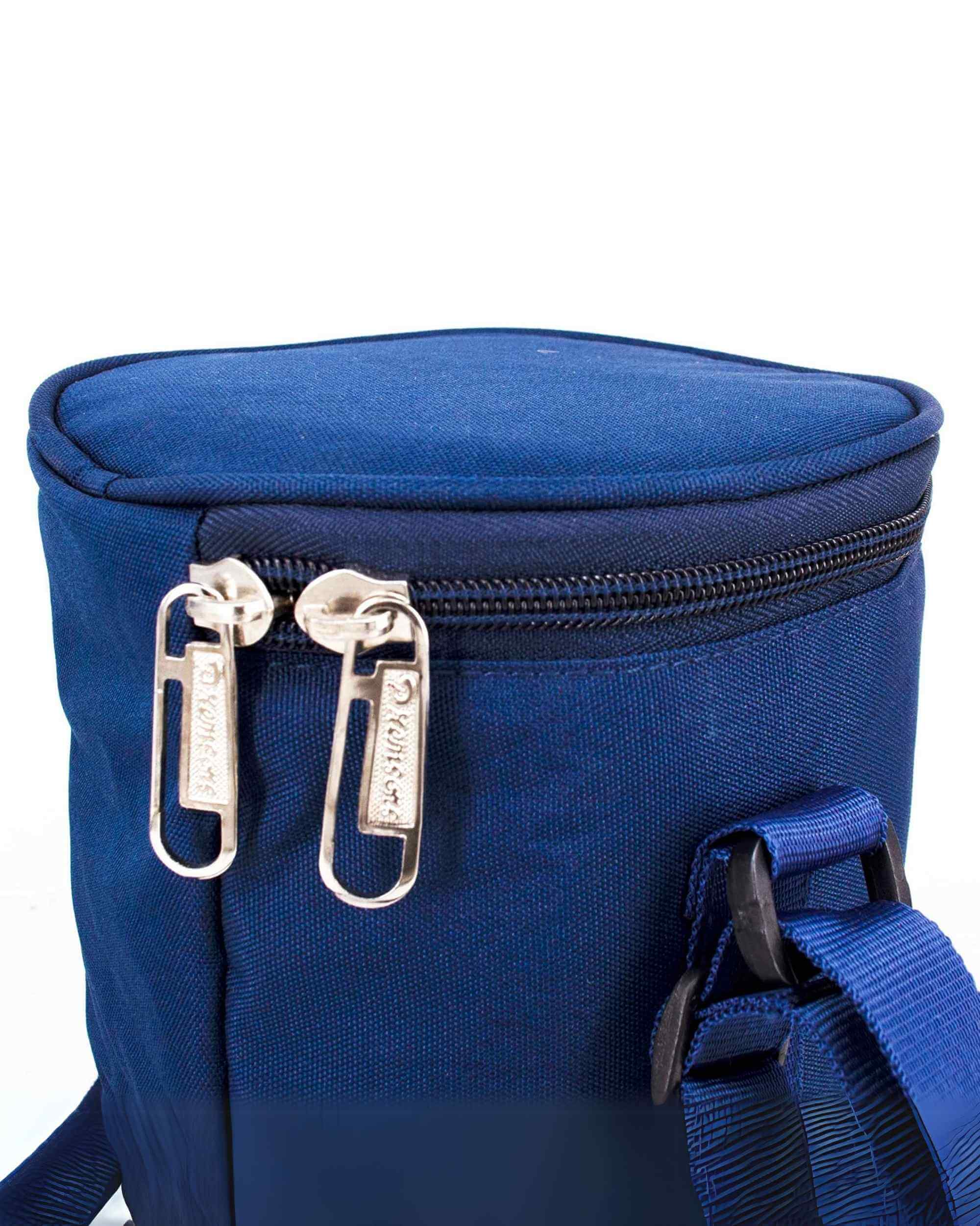 Premsons® Round Stainless Steel Lunch Box Set with Insulated Bag – Portable Tiffin for Office, Travel, and Meal Prep | Lunch Box with 3 Containers