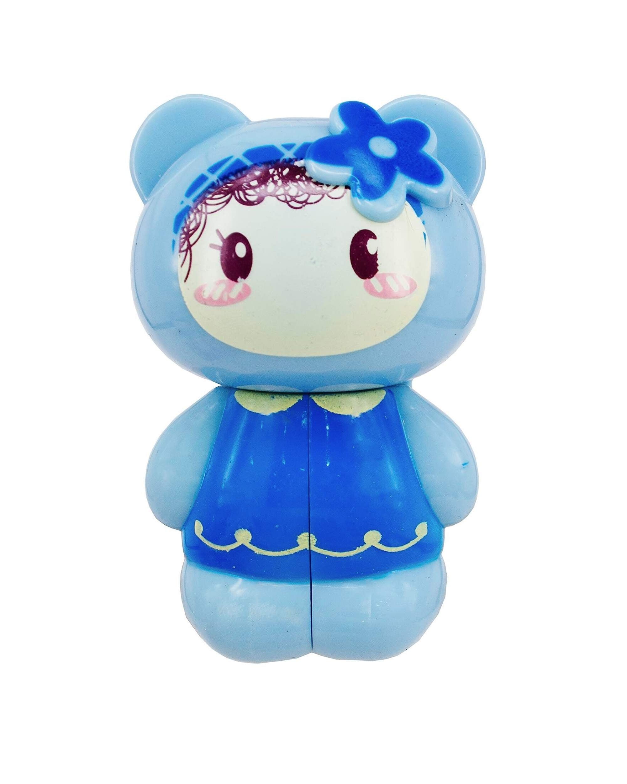 Premsons® Cartoon Toothbrush Holder - Cute Character Toothbrush Case with Suction Cup for Kids - Fun Bathroom Accessory for Home Decor - Sturdy Toothbrush Storage Organizer