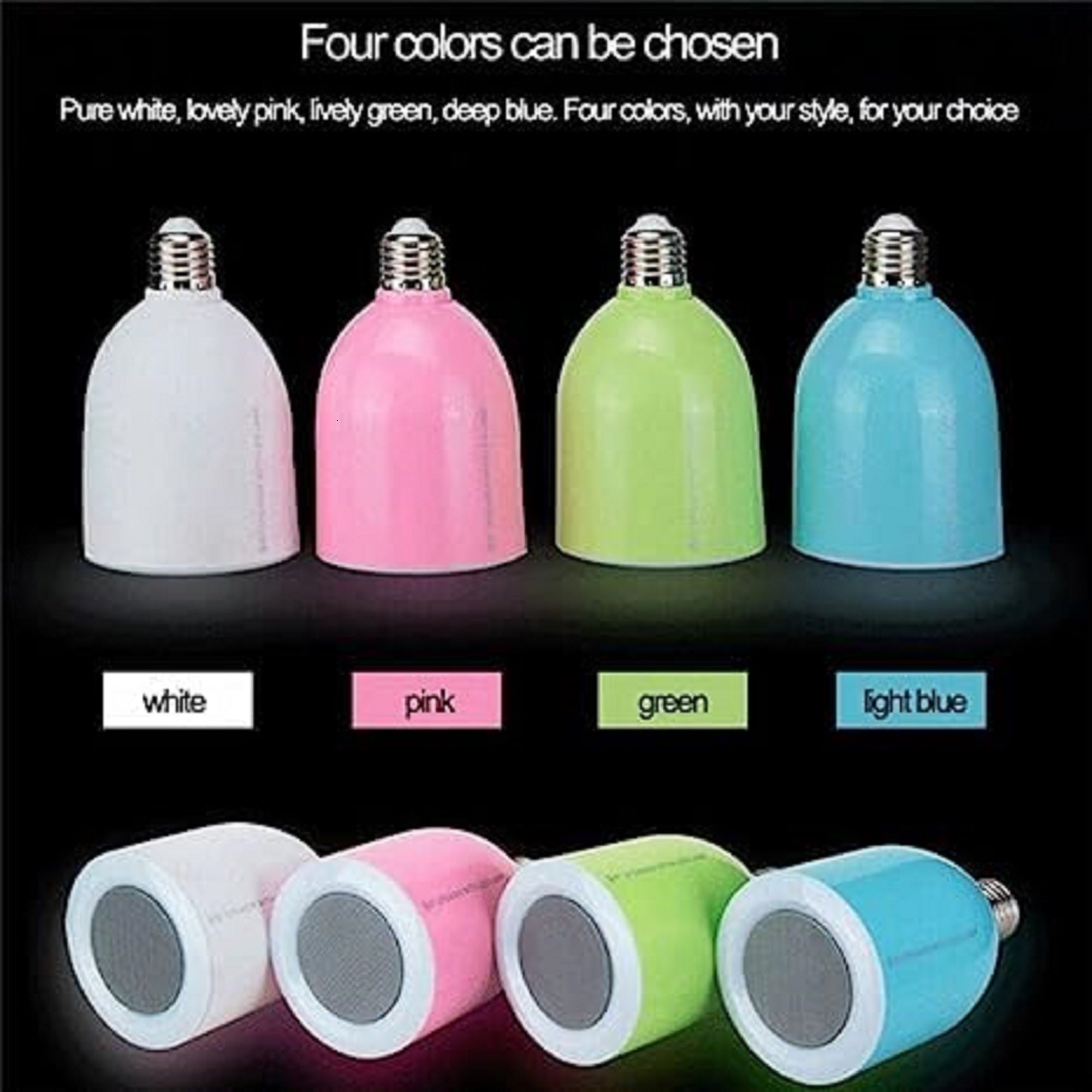 Premsons® LED Light Melody Bluetooth Speaker with Music Lamp Audio Adjustable Brightness and Volume for Smart Mobile Phone & Tablet
