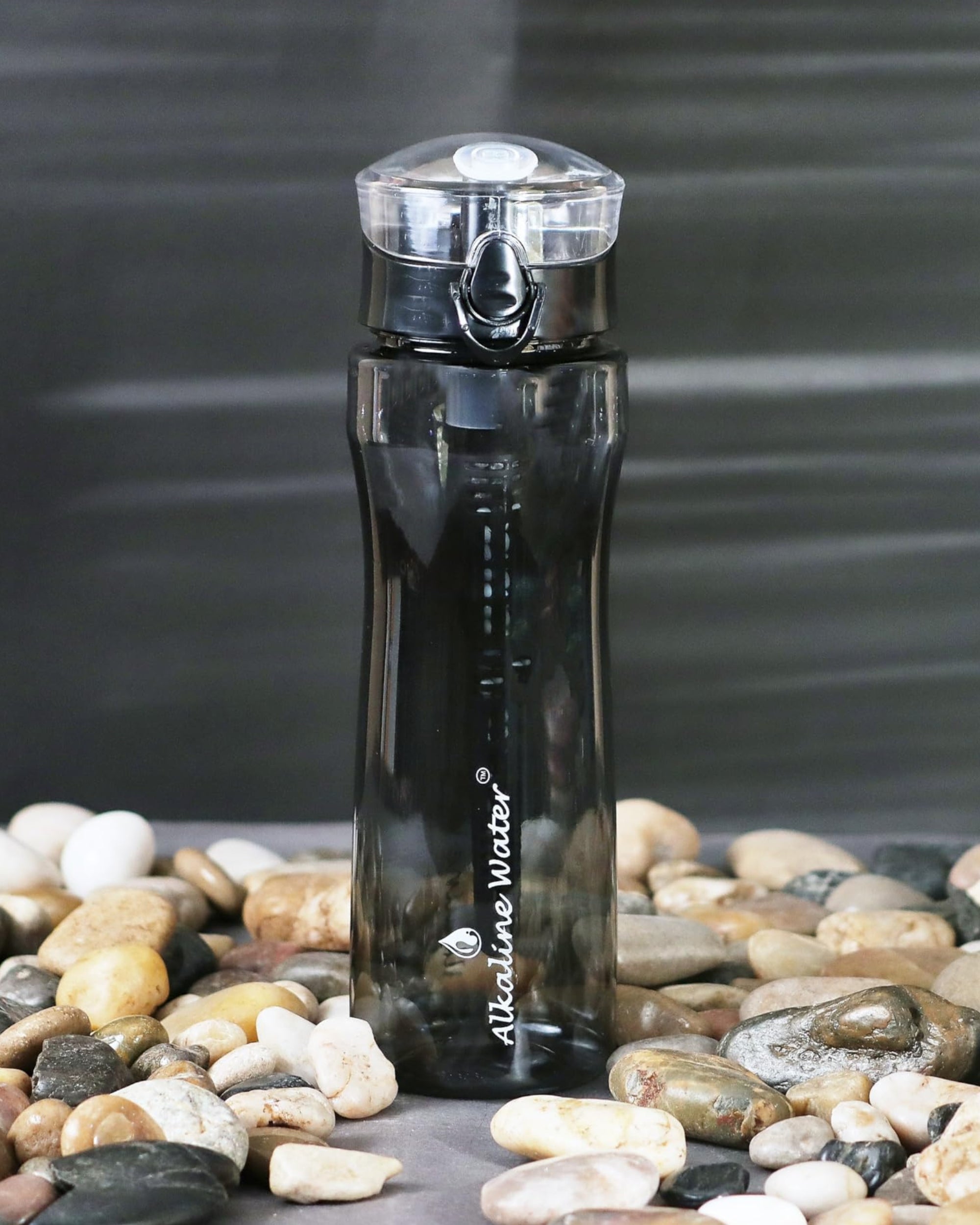 Alkaline Water® Bottle for pH-Balanced Hydration with Korean Filter - BPA-Free, Portable Premium Sipper for Daily Use, Travel, Camping, Hiking