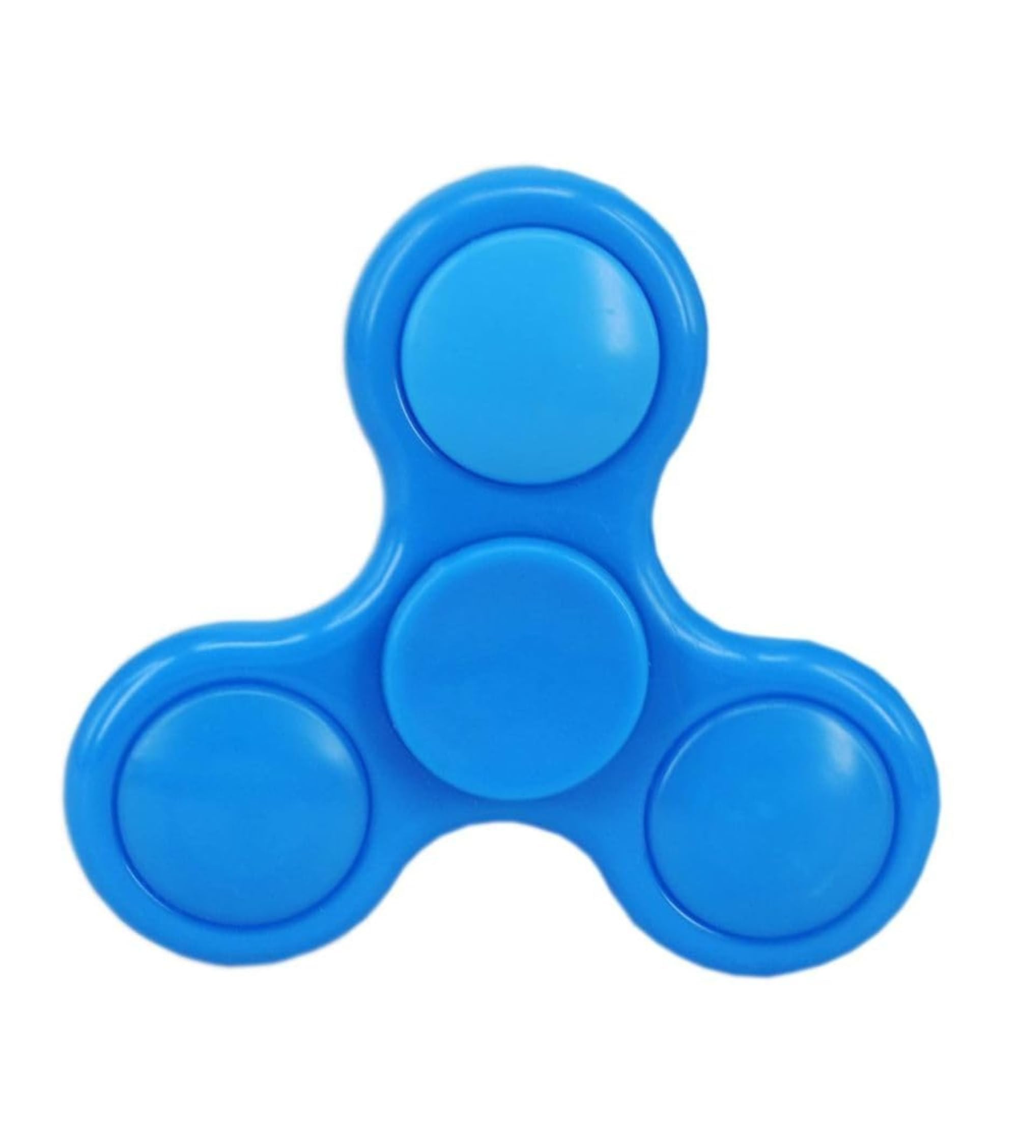Premsons® Hand Spinner Desk Toy - High Speed Smooth Finger Spin Sensory Fidget Stress Relief Game Play for Kids & Adults - Birthday Party Gift - Plastic - Blue