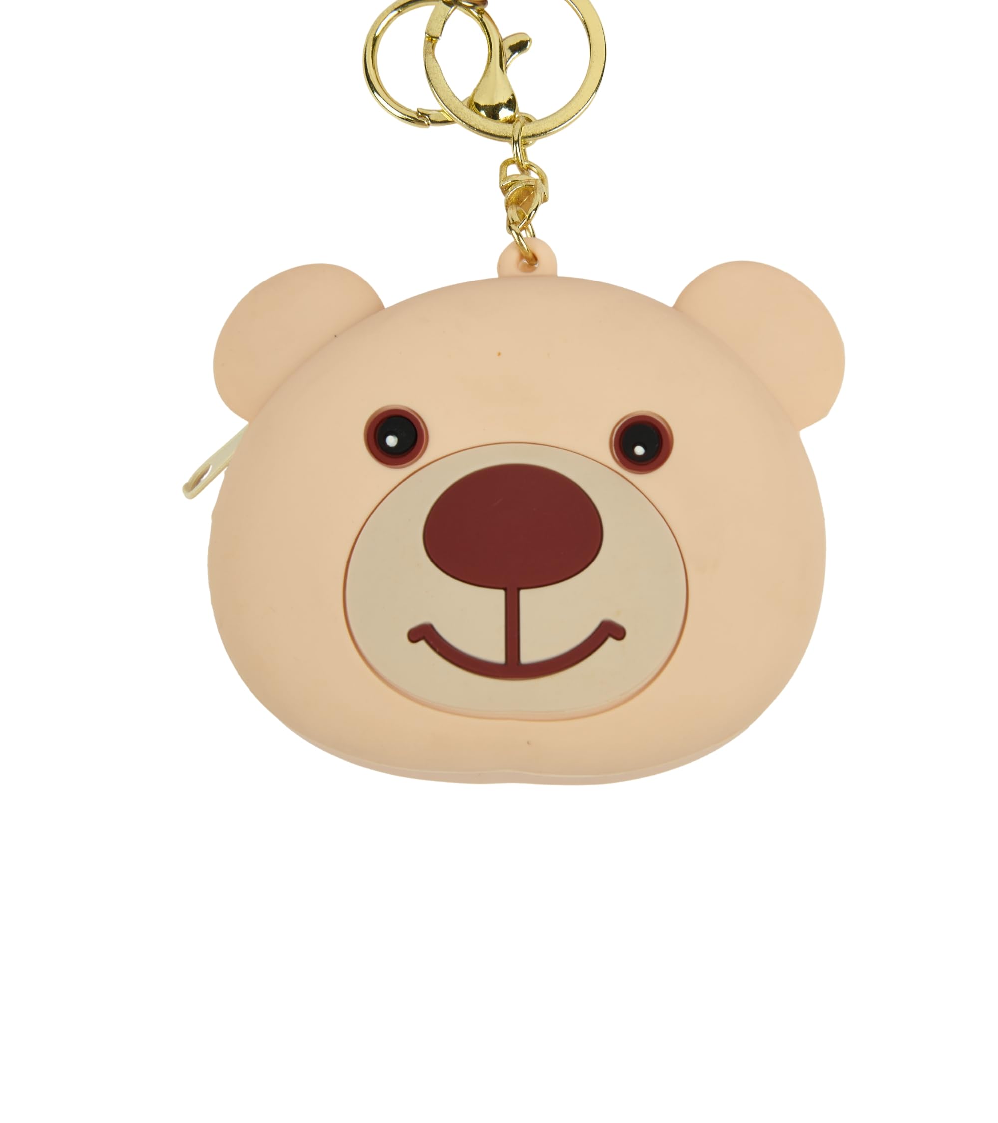 Premsons® Adorable Silicone Coin Purse with Keychain – Sensory Wristlet Pouch for Kids & Adults – Fun & Practical Gift Idea