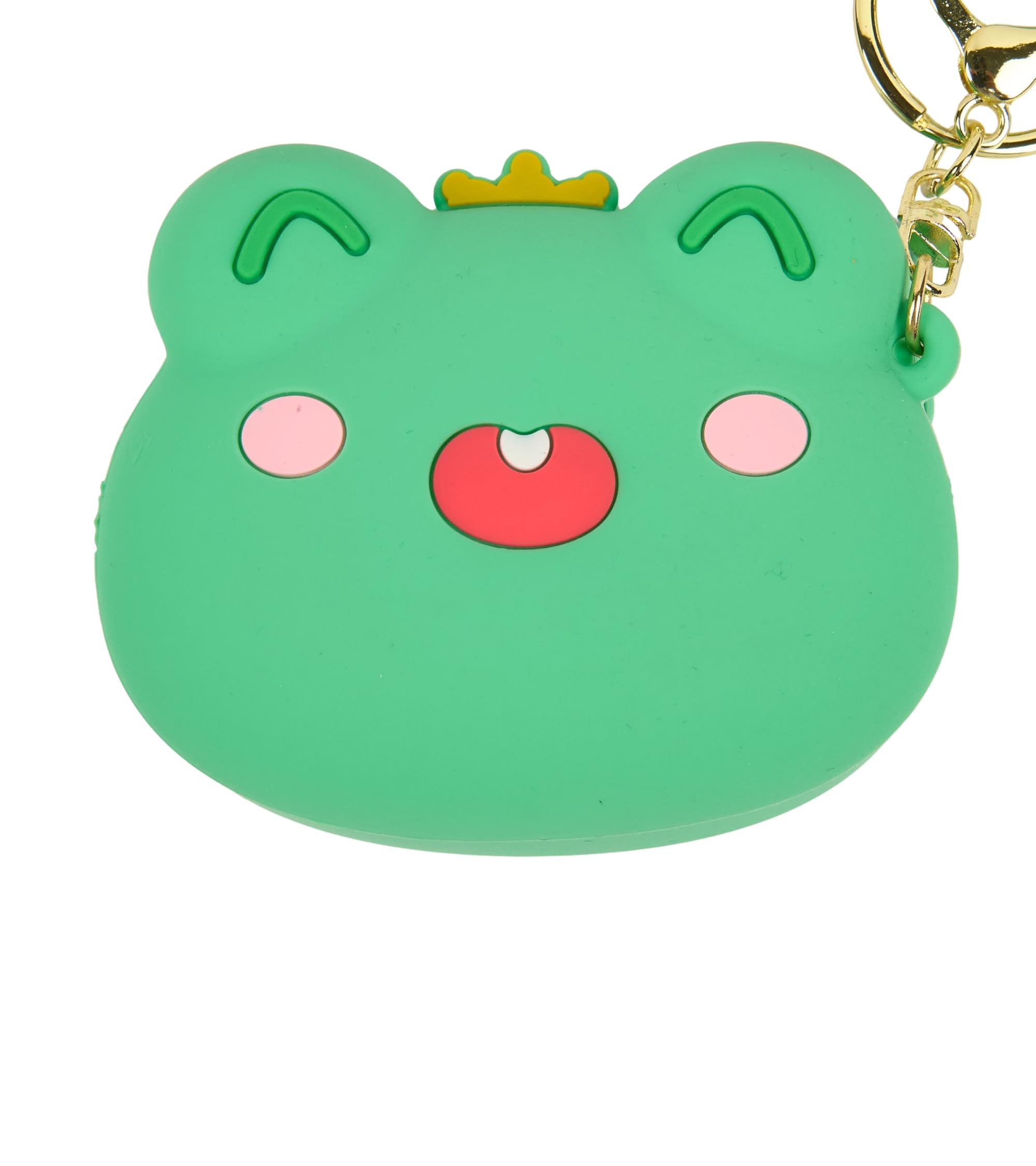 Premsons® Adorable Silicone Coin Purse with Keychain – Sensory Wristlet Pouch for Kids & Adults – Fun & Practical Gift Idea
