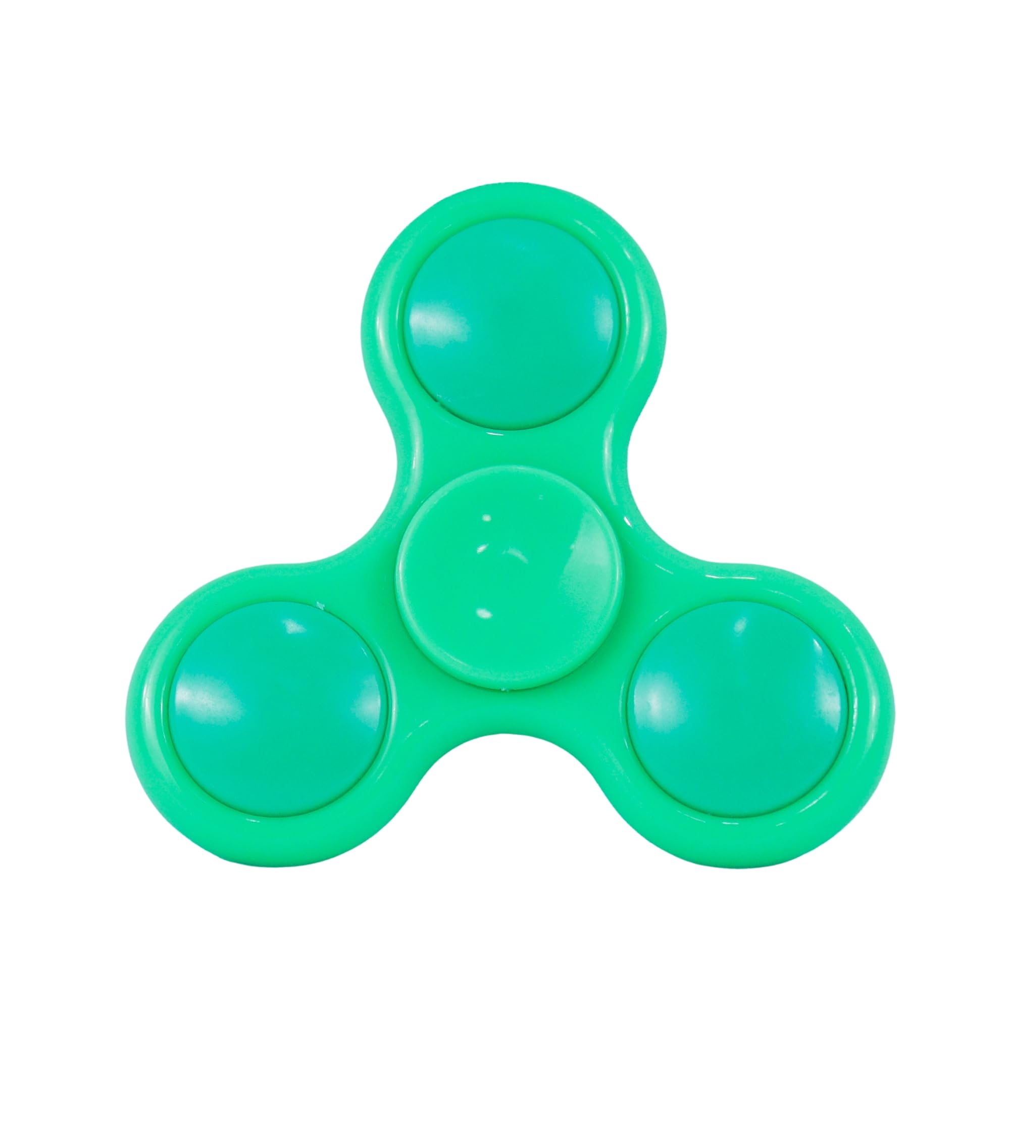 Premsons® Hand Spinner Desk Toy - High Speed Smooth Finger Spin Sensory Fidget Stress Relief Game Play for Kids & Adults - Birthday Party Gift - Plastic - Green
