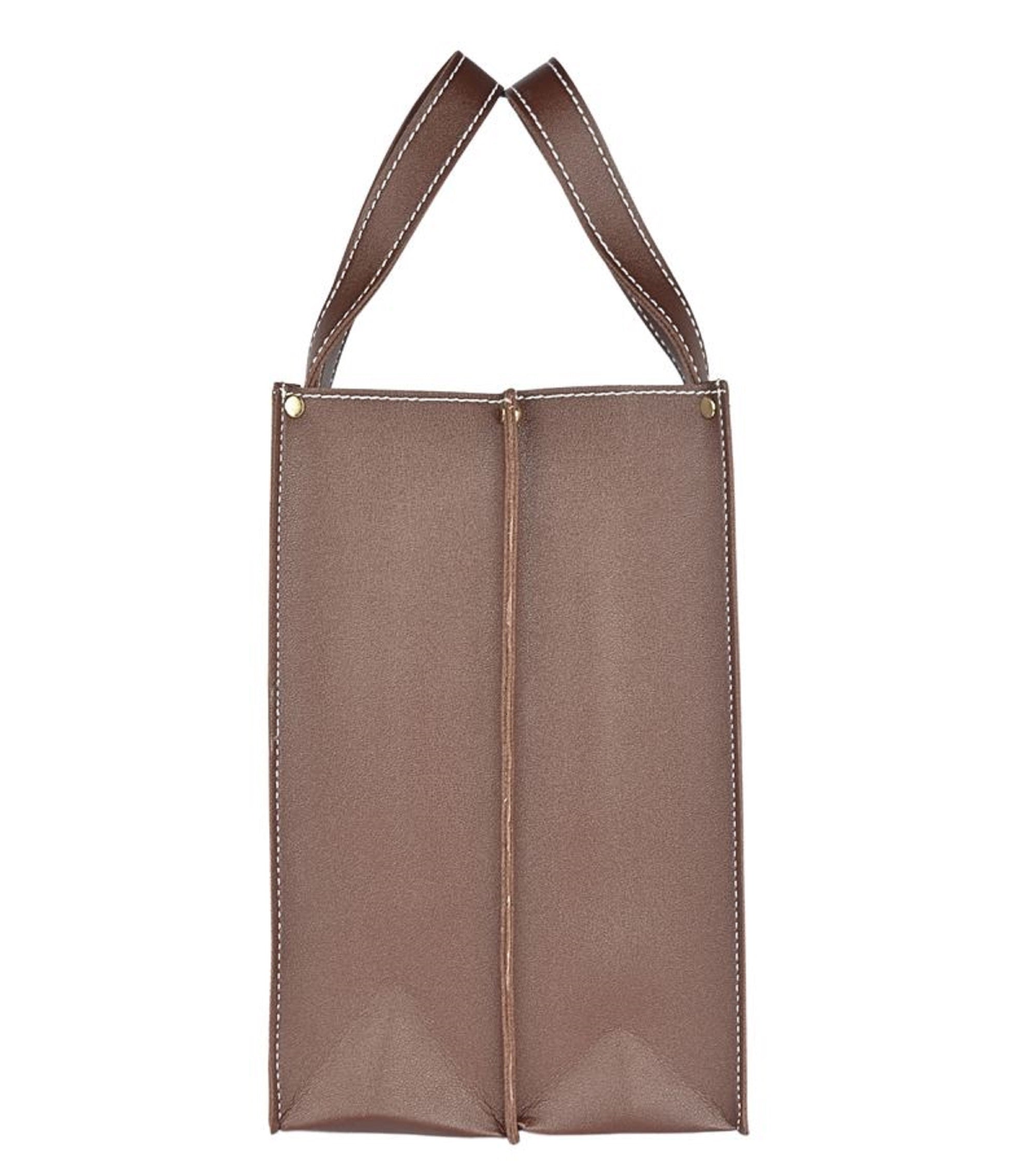 Premsons® Faux Leather Wine Bottle Bag - Single & Double Compartment Leatherette Storage Holder
