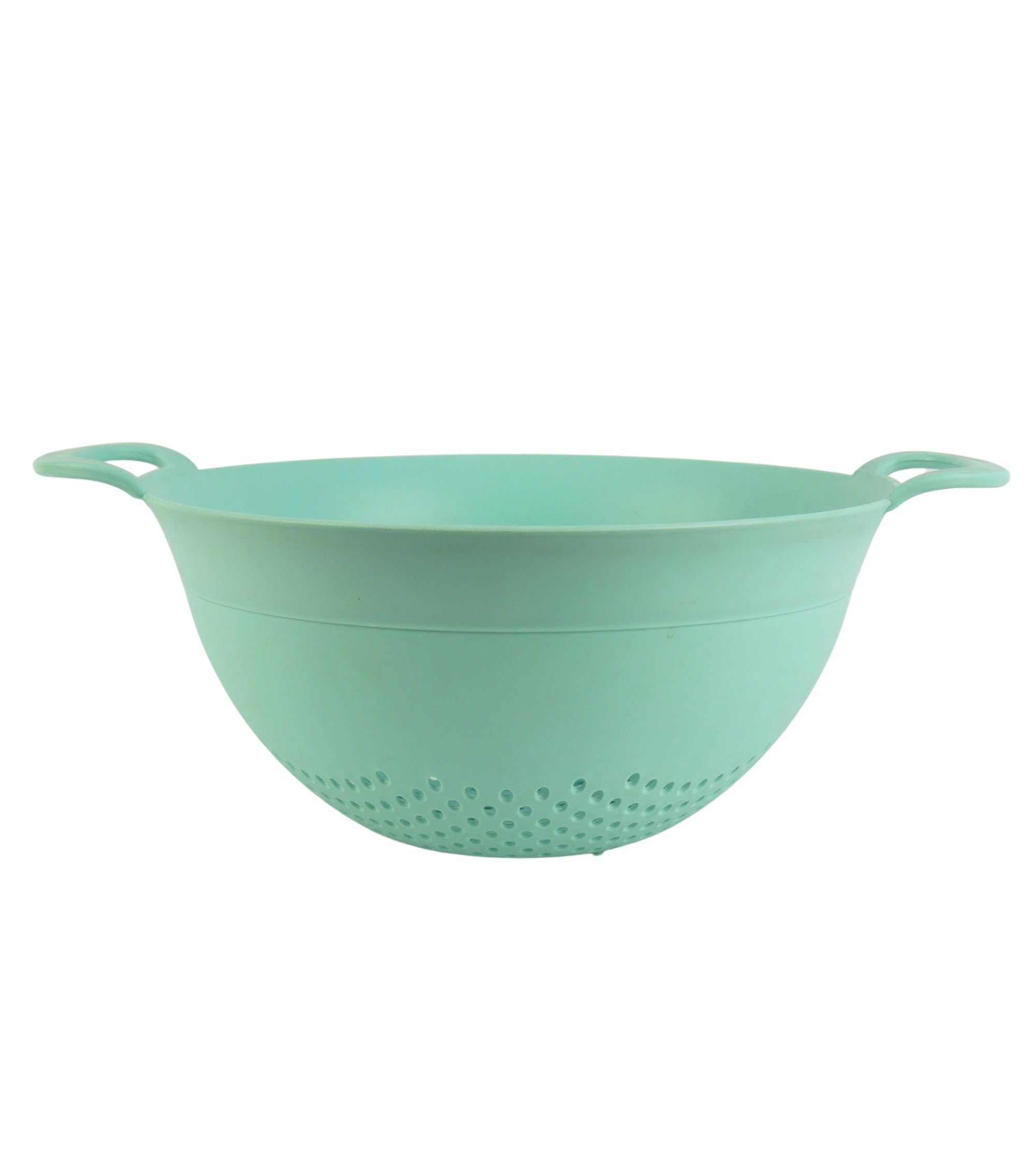 Premsons® Multifunctional Water Strainer & Washer Bowl - Round Medium Bowl with Double Side Handle - Rice, Vegetable & Fruit Washing Bowl for Kitchen, Home