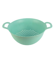 Premsons® Multifunctional Water Strainer & Washer Bowl - Round Medium Bowl with Double Side Handle - Rice, Vegetable & Fruit Washing Bowl for Kitchen, Home